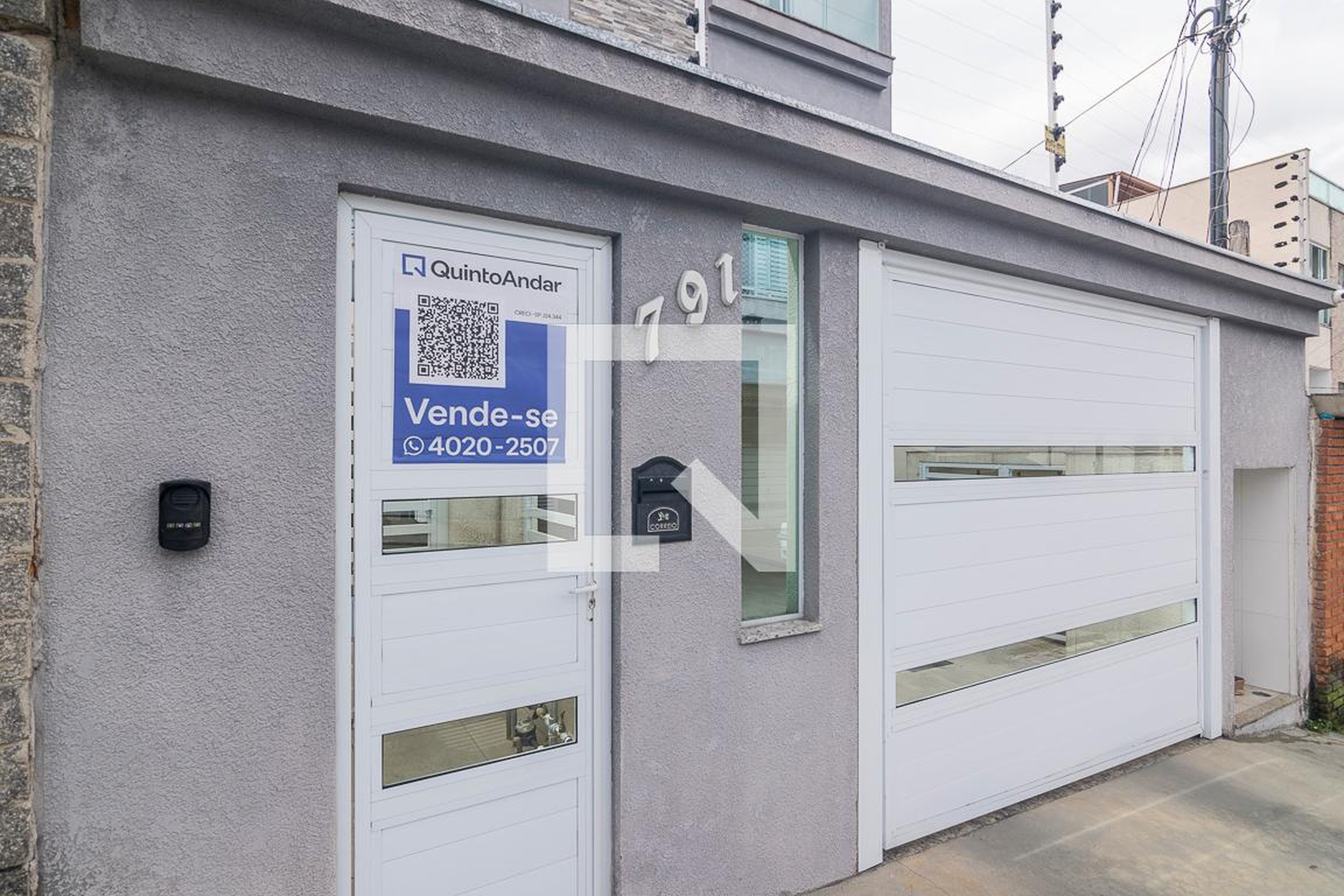 Fachada Condomínio em Rua Evaristo de Morais, 791