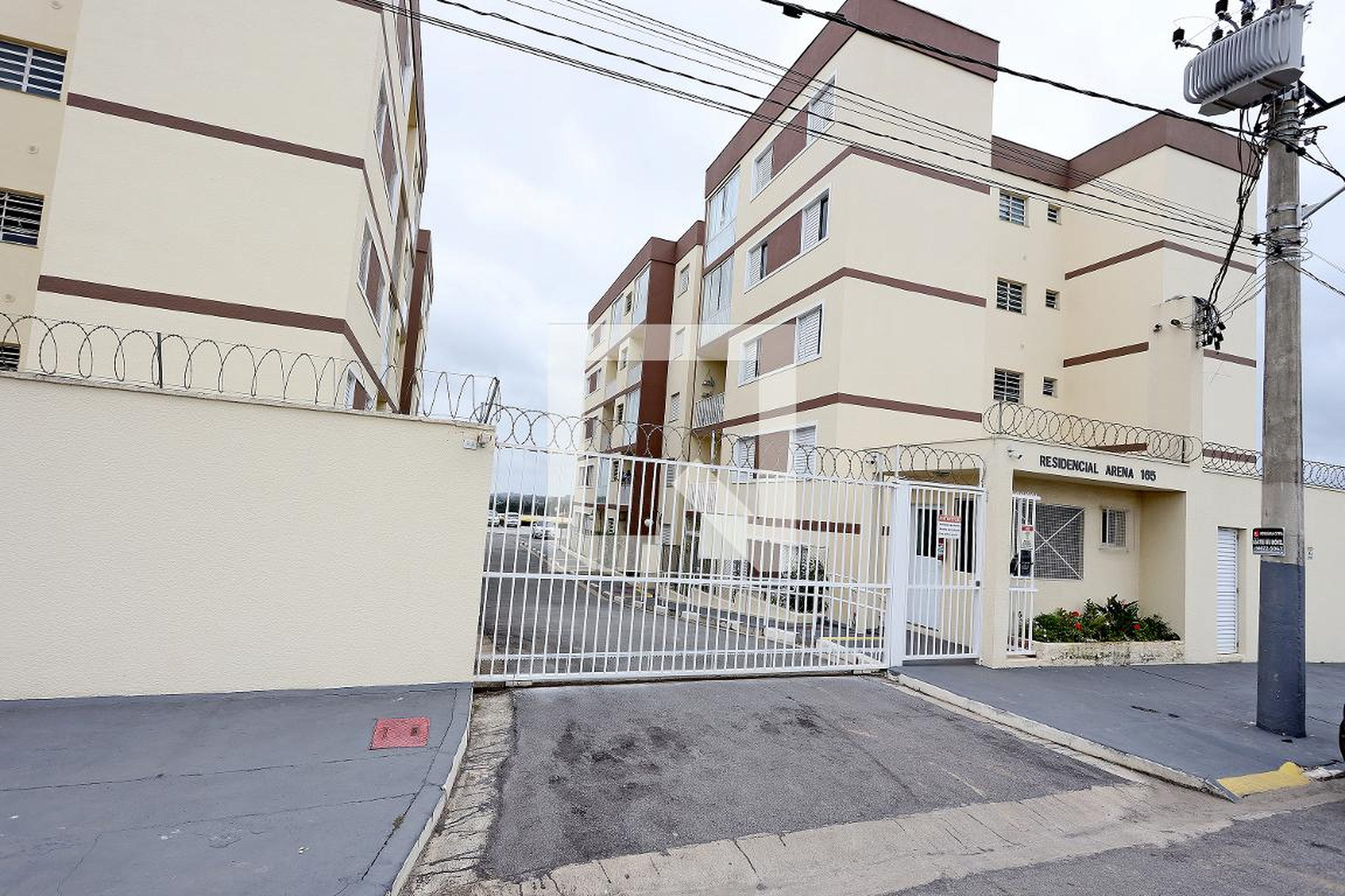 Fachada do prédio Condomínio Arena