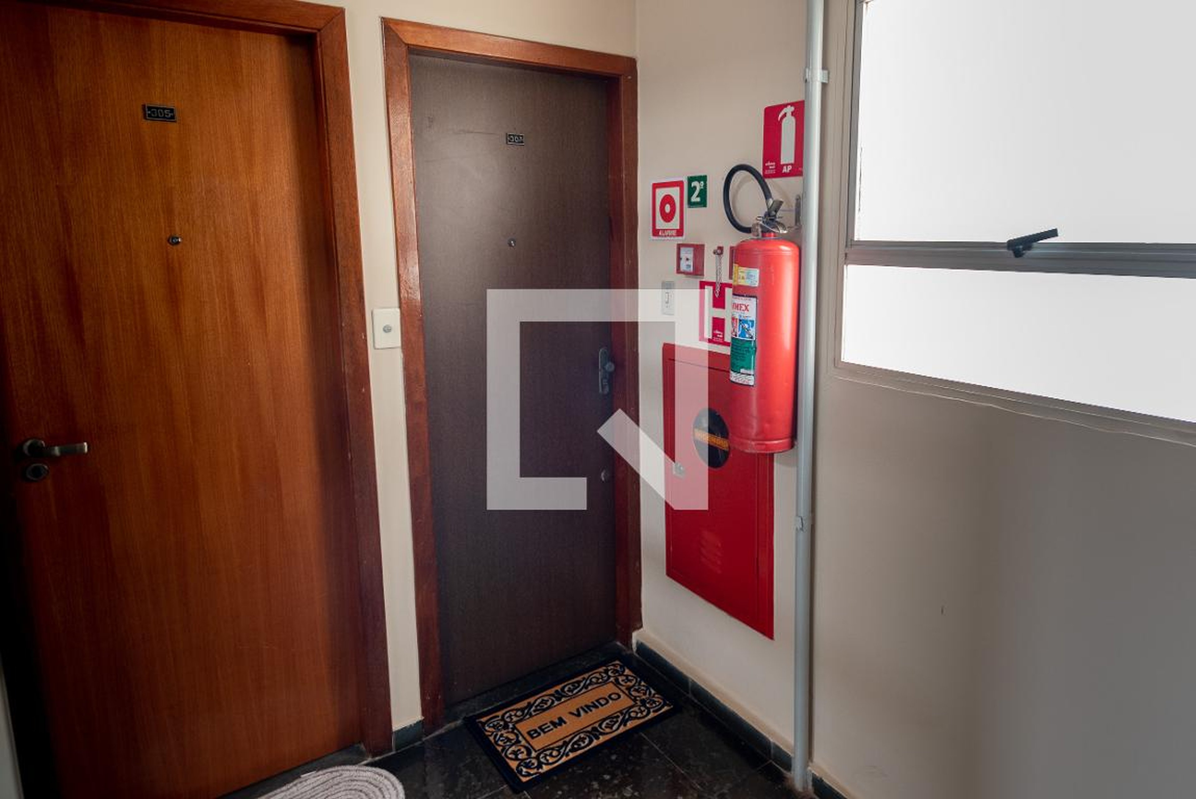 Hall de entrada - Residencial Gabriela