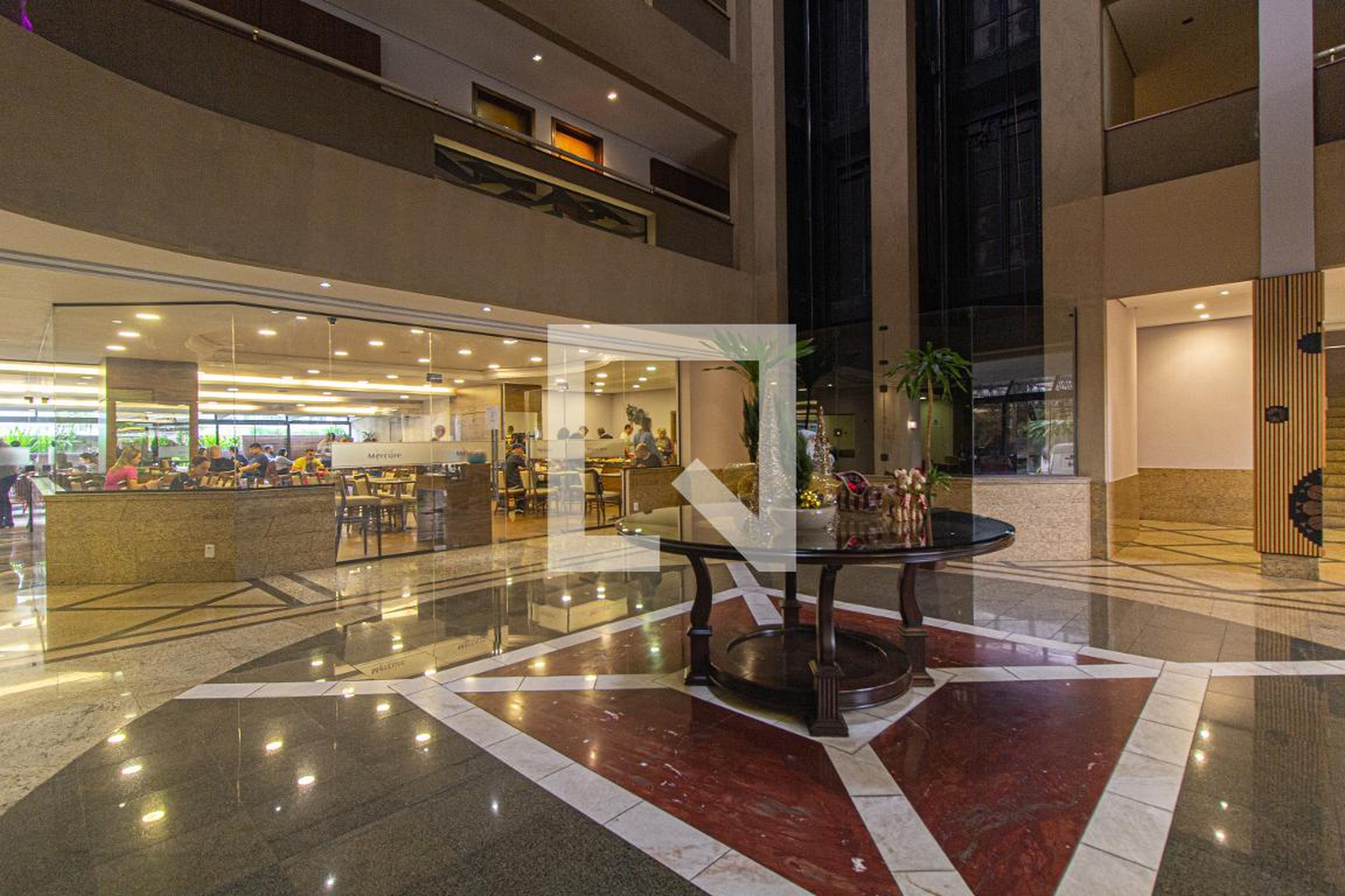 Hall social - Edifício Curitiba Golden Flat