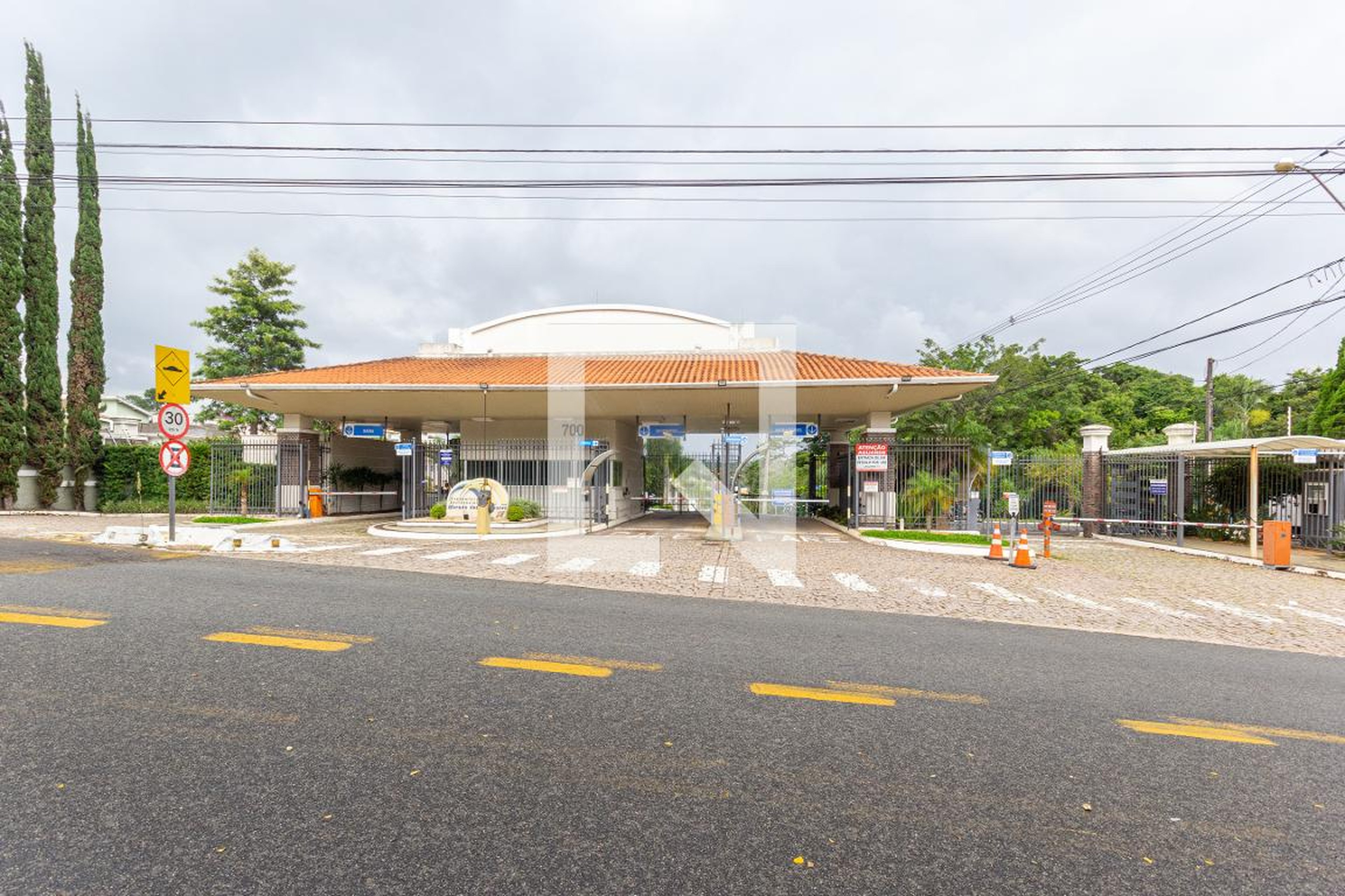 Fachada do Condomínio Residencial Morada das Nascentes