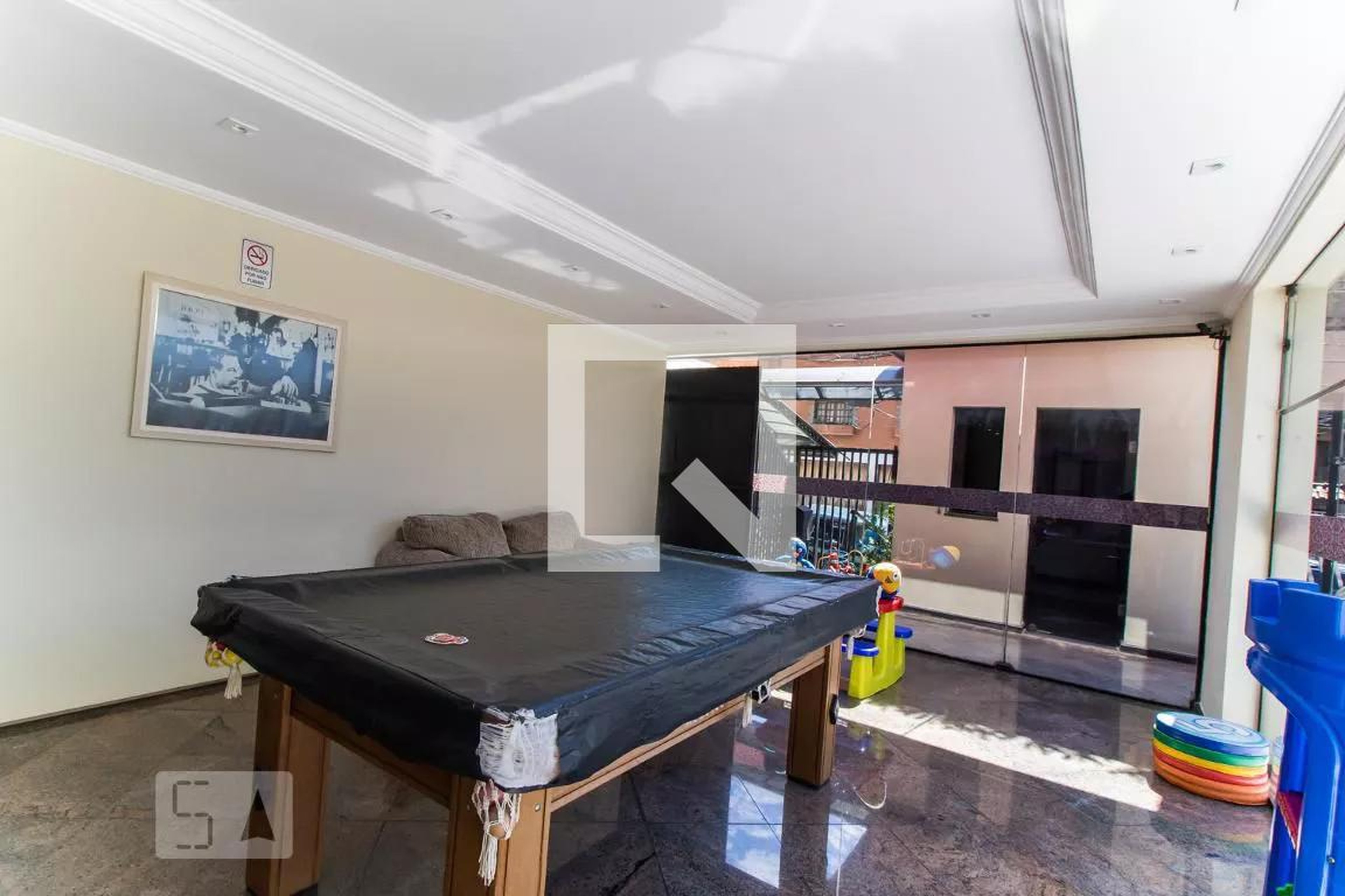 Salão de jogos - Edifício Santa Mônica