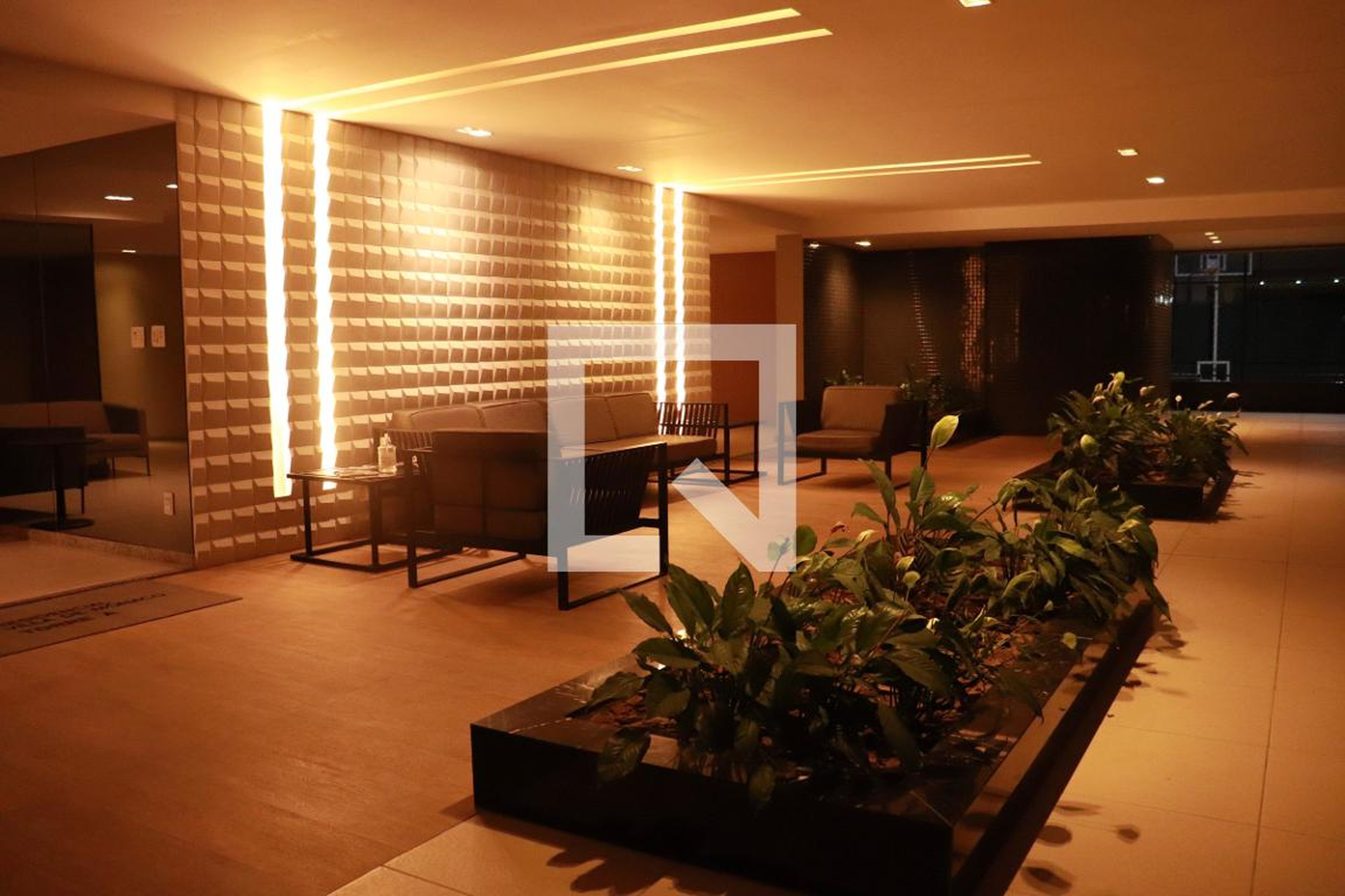 Hall de entrada Condomínio Alto do Parque