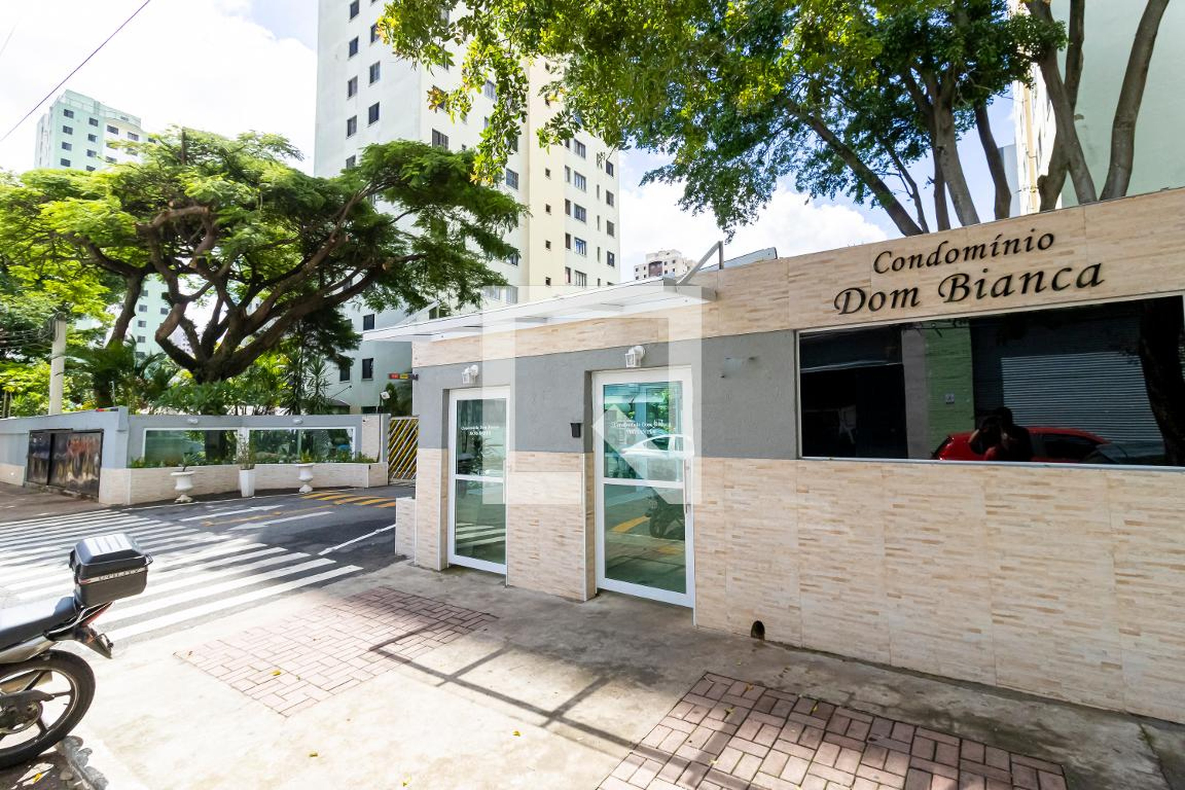 Fachada do condomínio Condomínio Dom Bianca