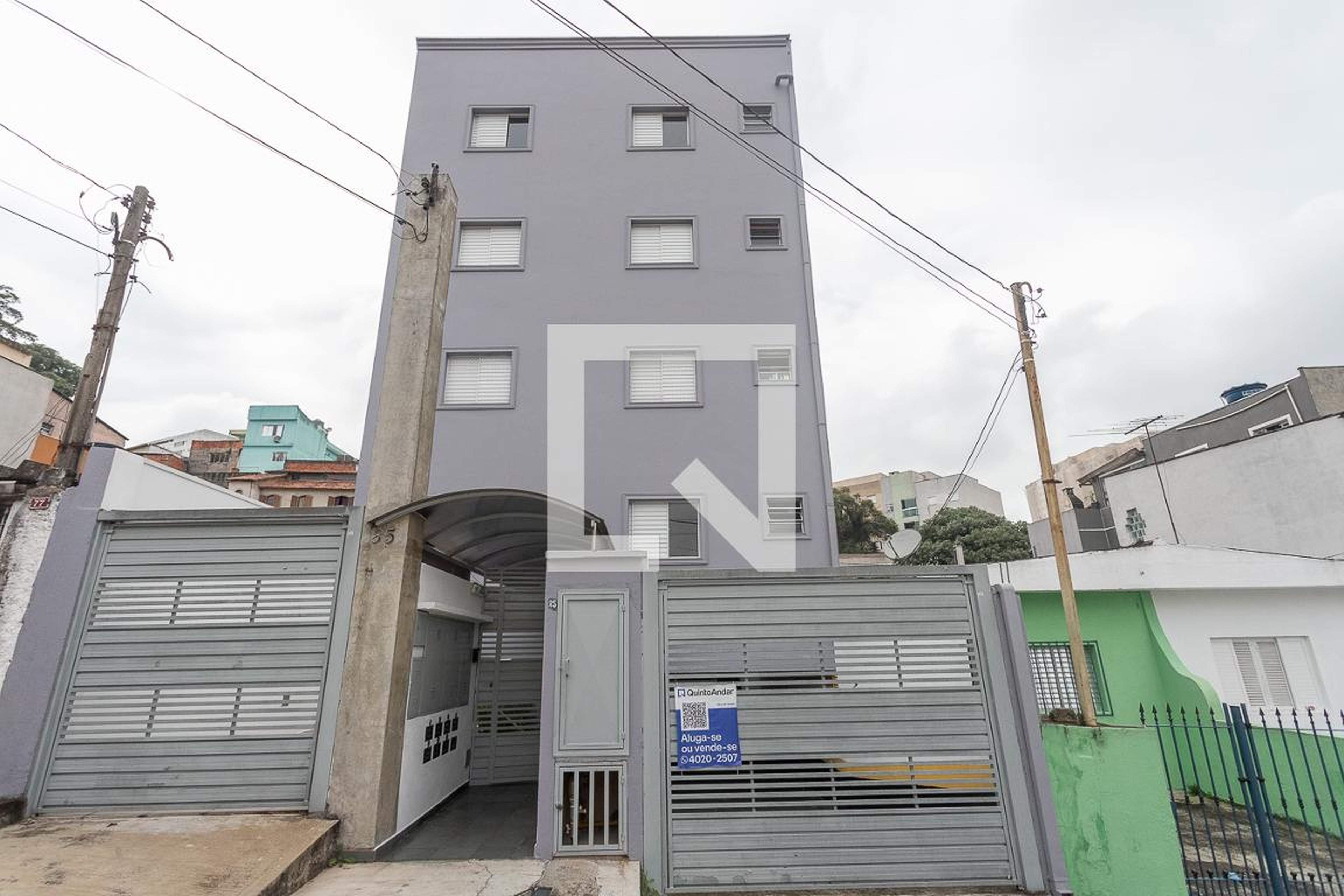 Fachada do Condomínio Residencial Santa Isabel