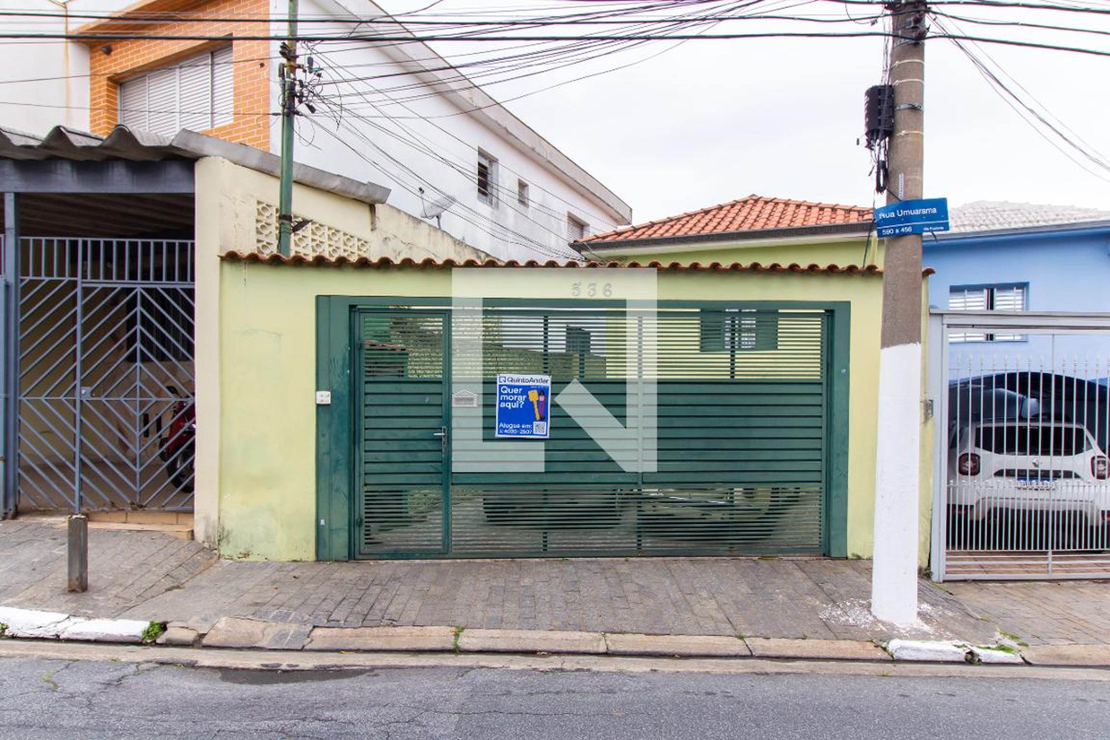 Fachada Condomínio em Rua Umuarama, 536