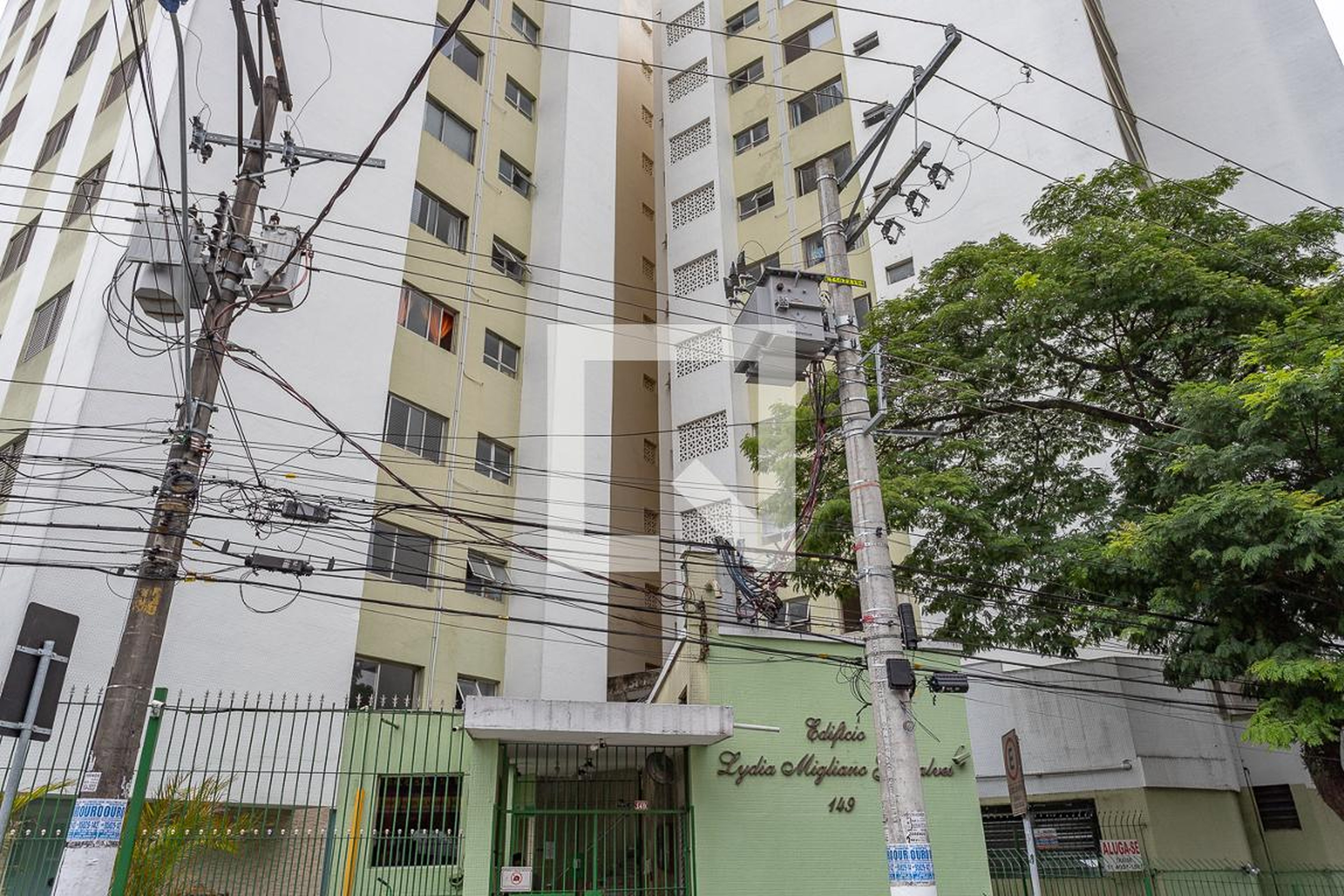 Fachada do Condomínio Edifício Lydia Migliano Gonçalves