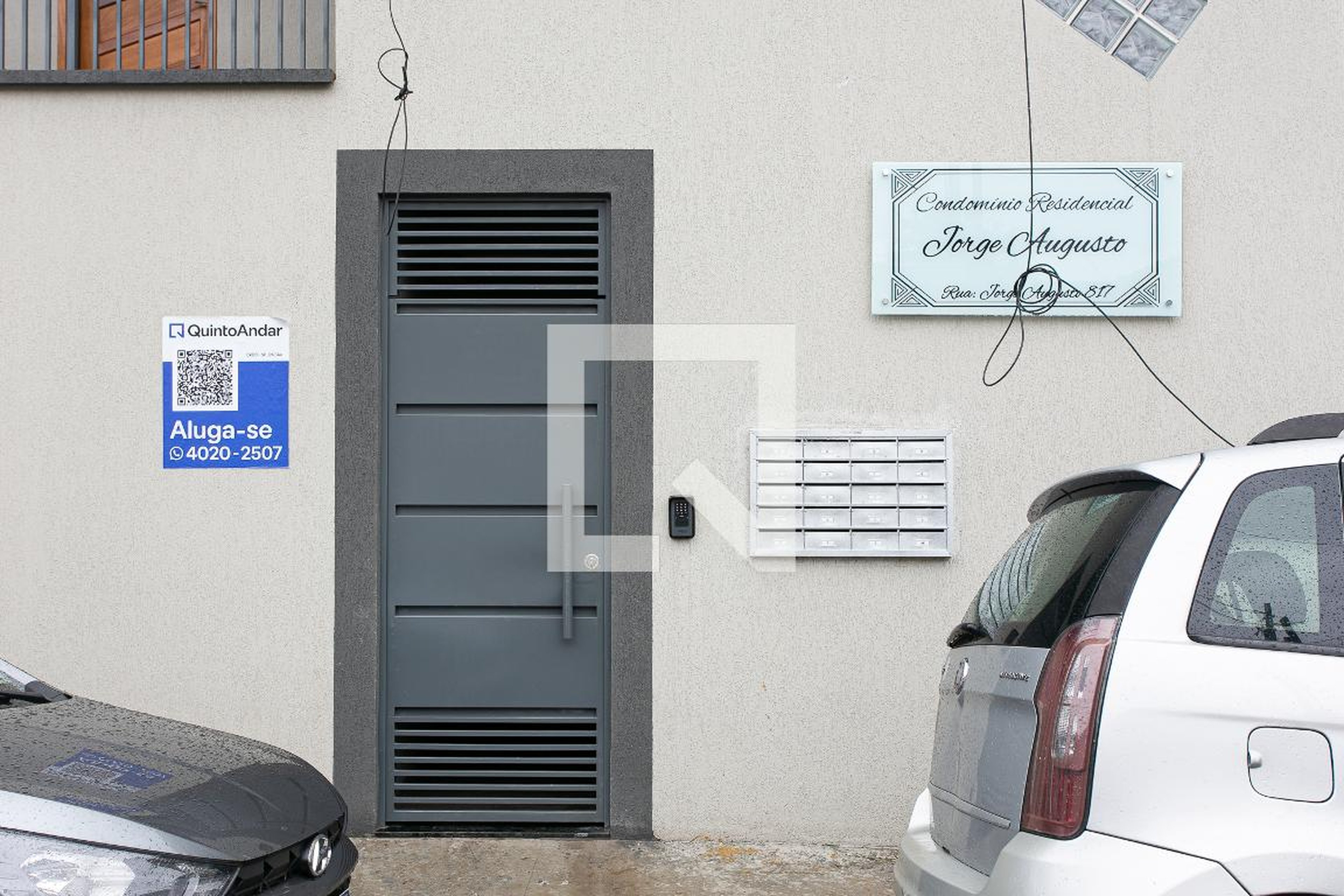 Fachada do Condomínio Residencial Jorge Augusto