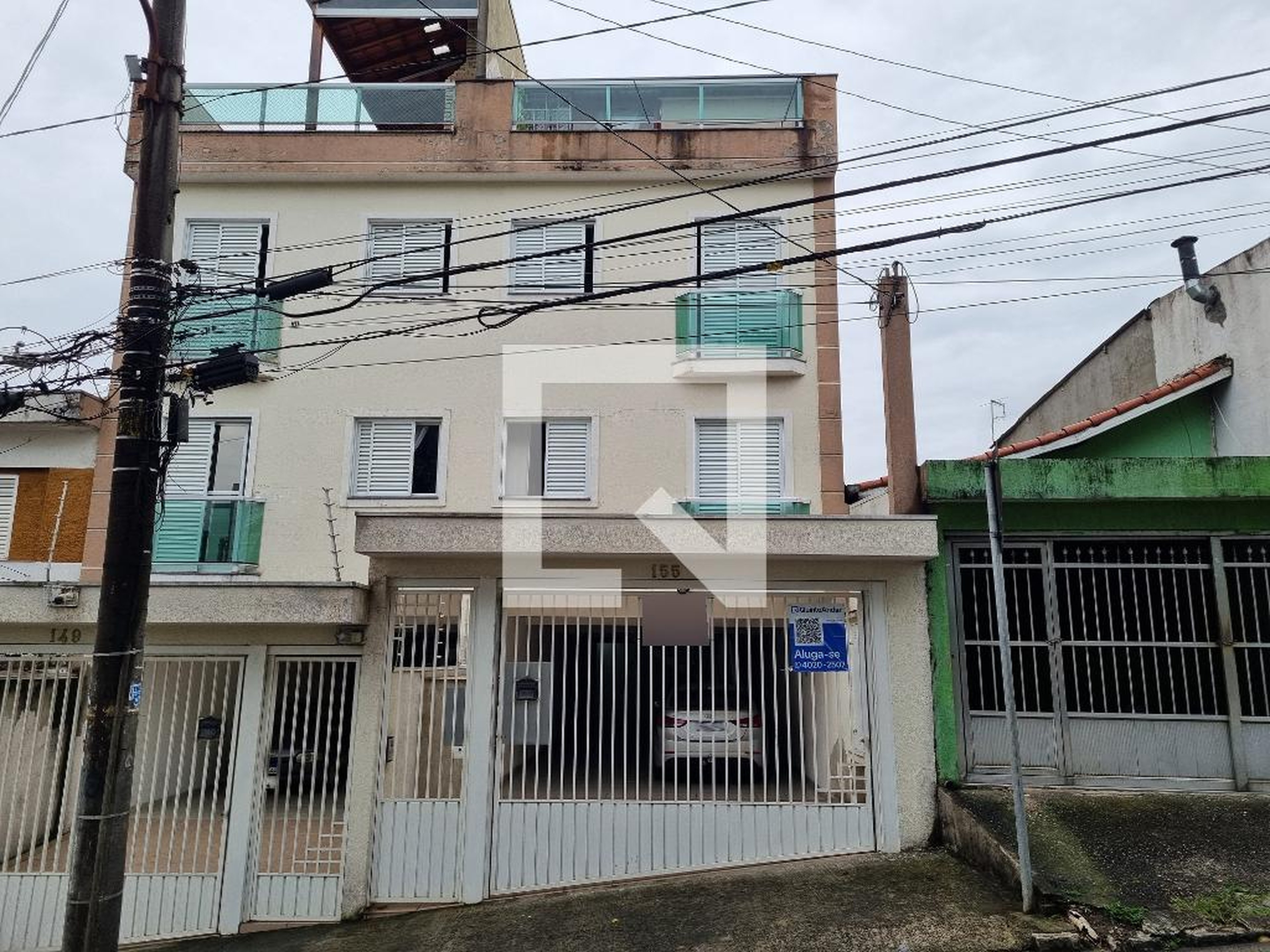 Fachada Condomínio em Rua Joanopolis, 155