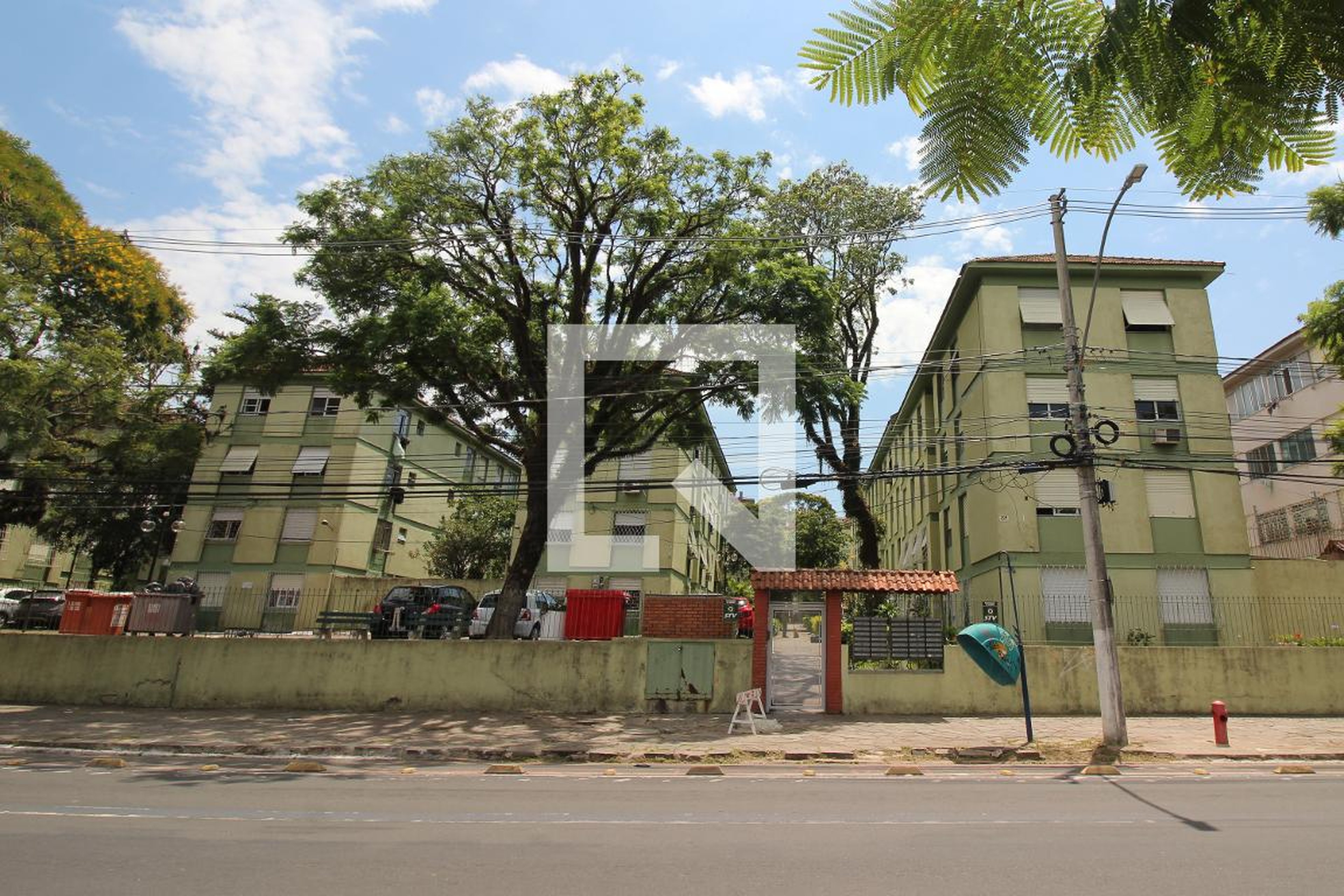 Fachada do Condomínio Residencial Chui