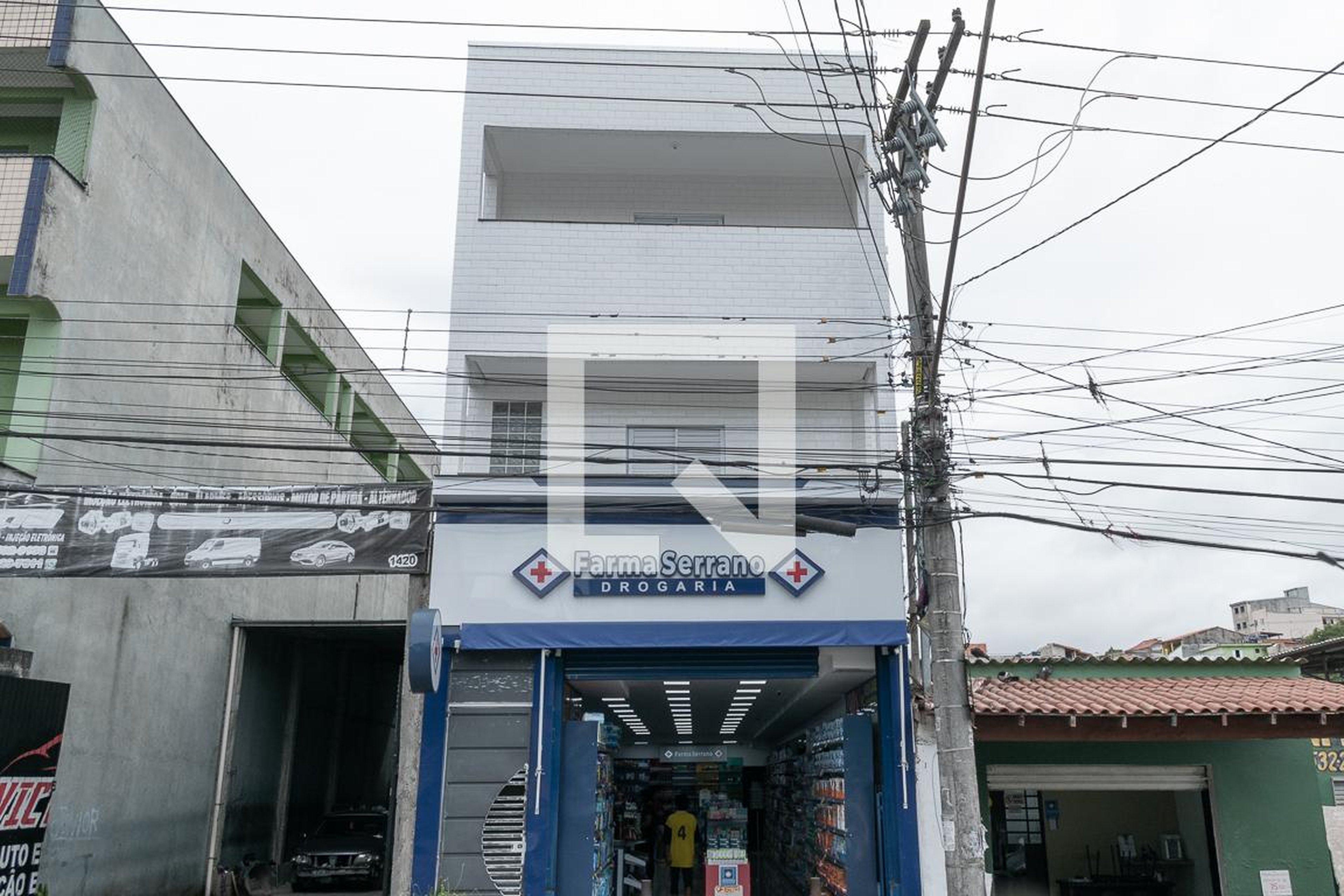 Fachada Condomínio em Avenida Martins Júnior, 1418