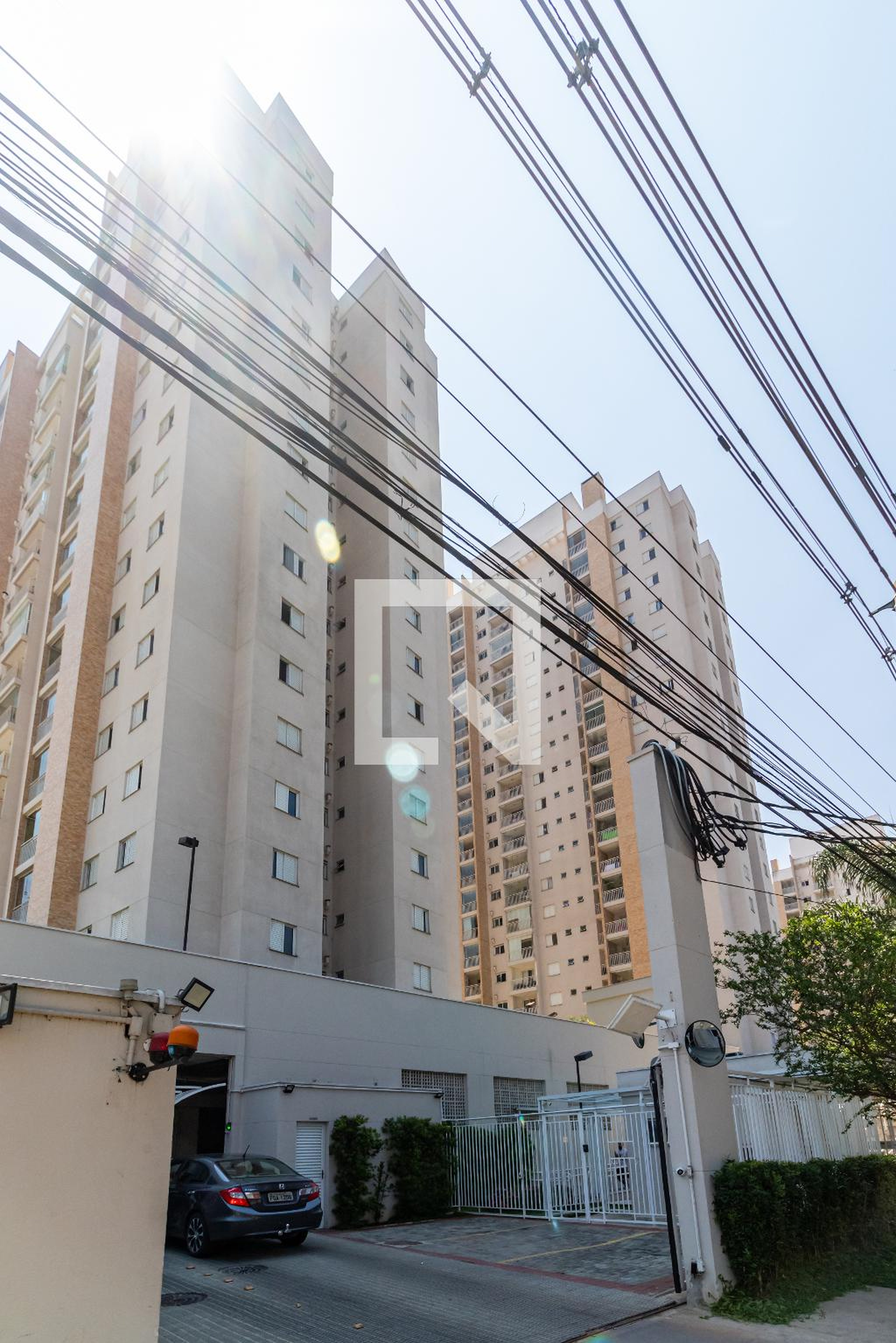 Fachada do Condomínio Condomínio Reserva dos Lagos