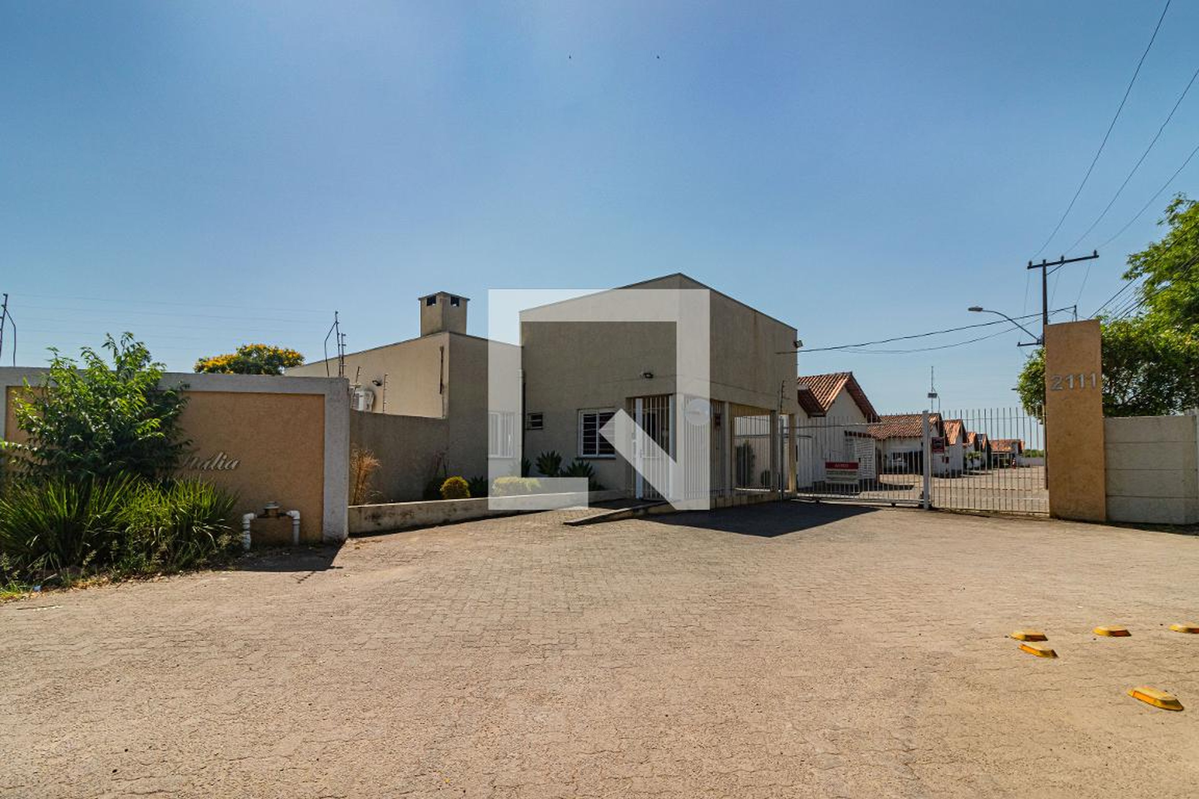 Fachada do Condomínio Residencial Villa di Italia