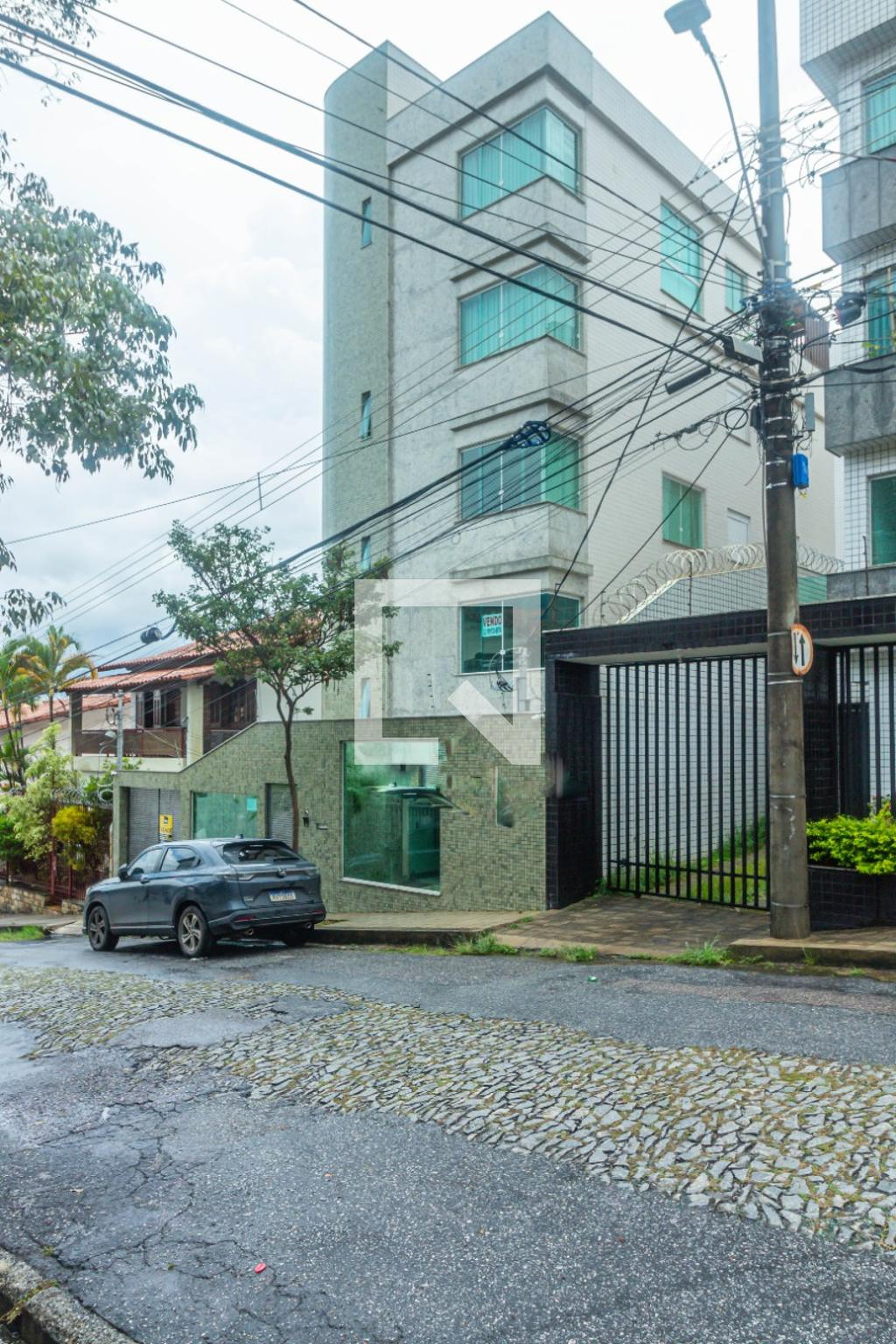 Fachada Condomínio em Rua Lopes Trovão, 194