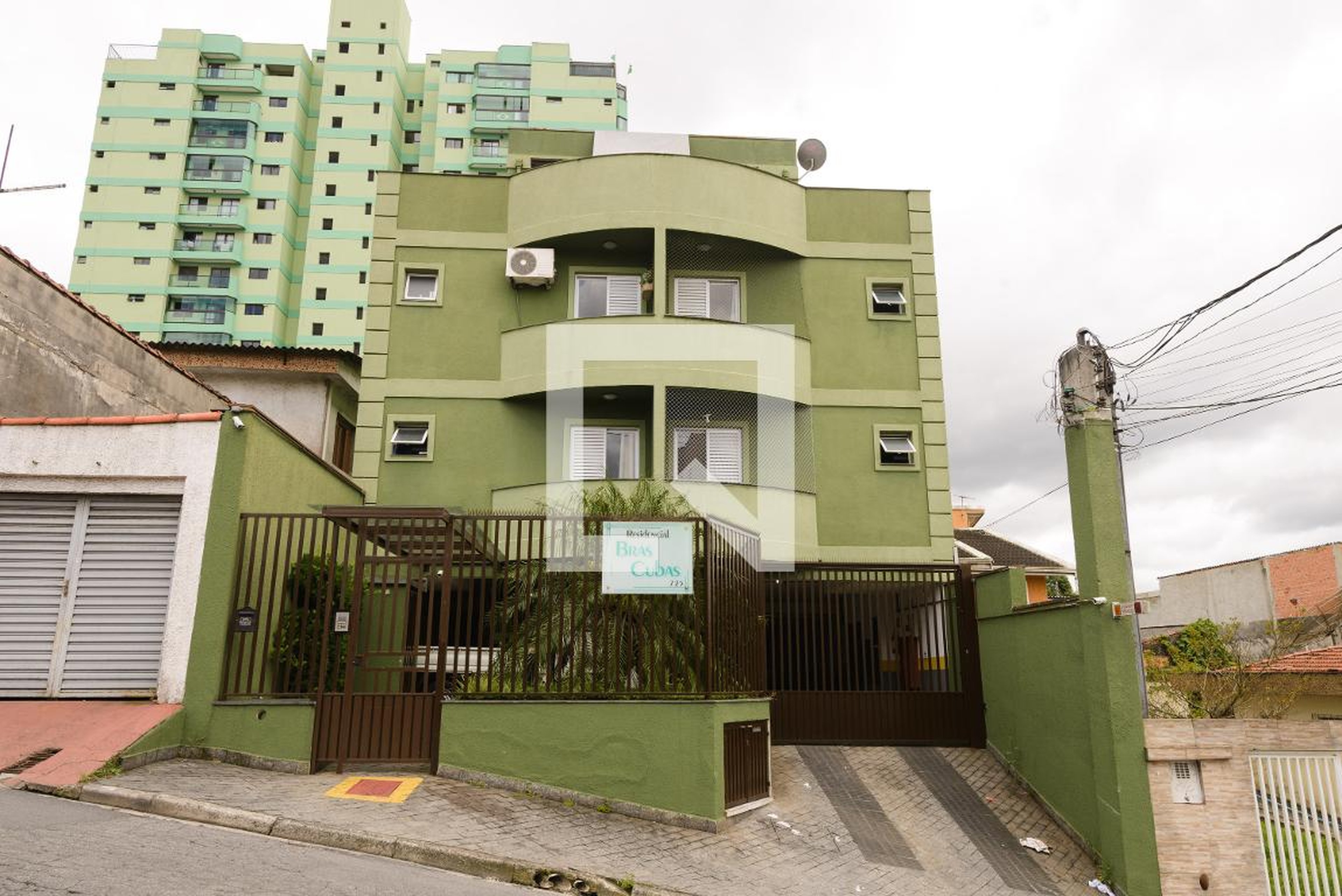 Fachada Condomínio Braz Cubas