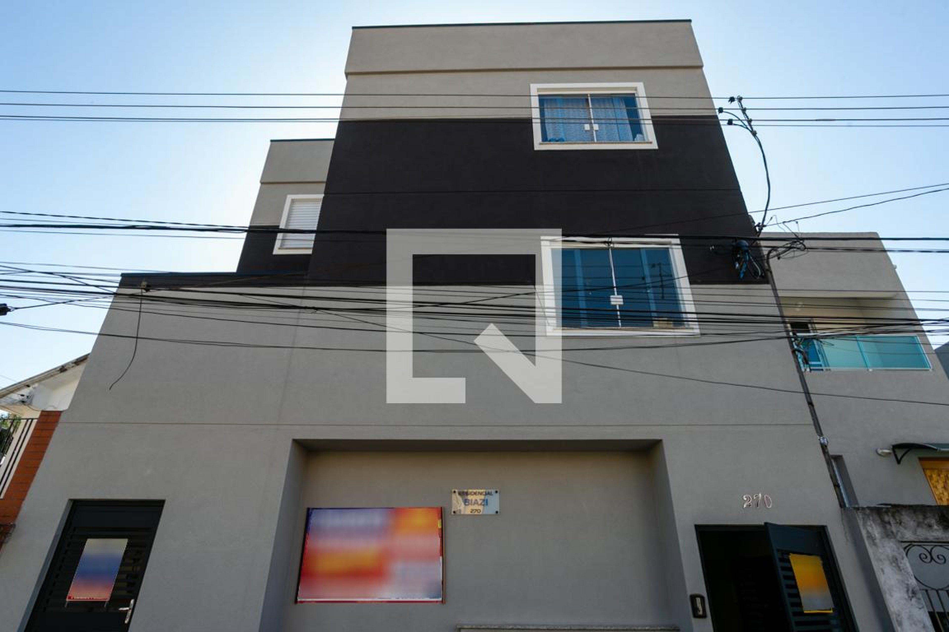 Fachada do prédio Residencial Biazi