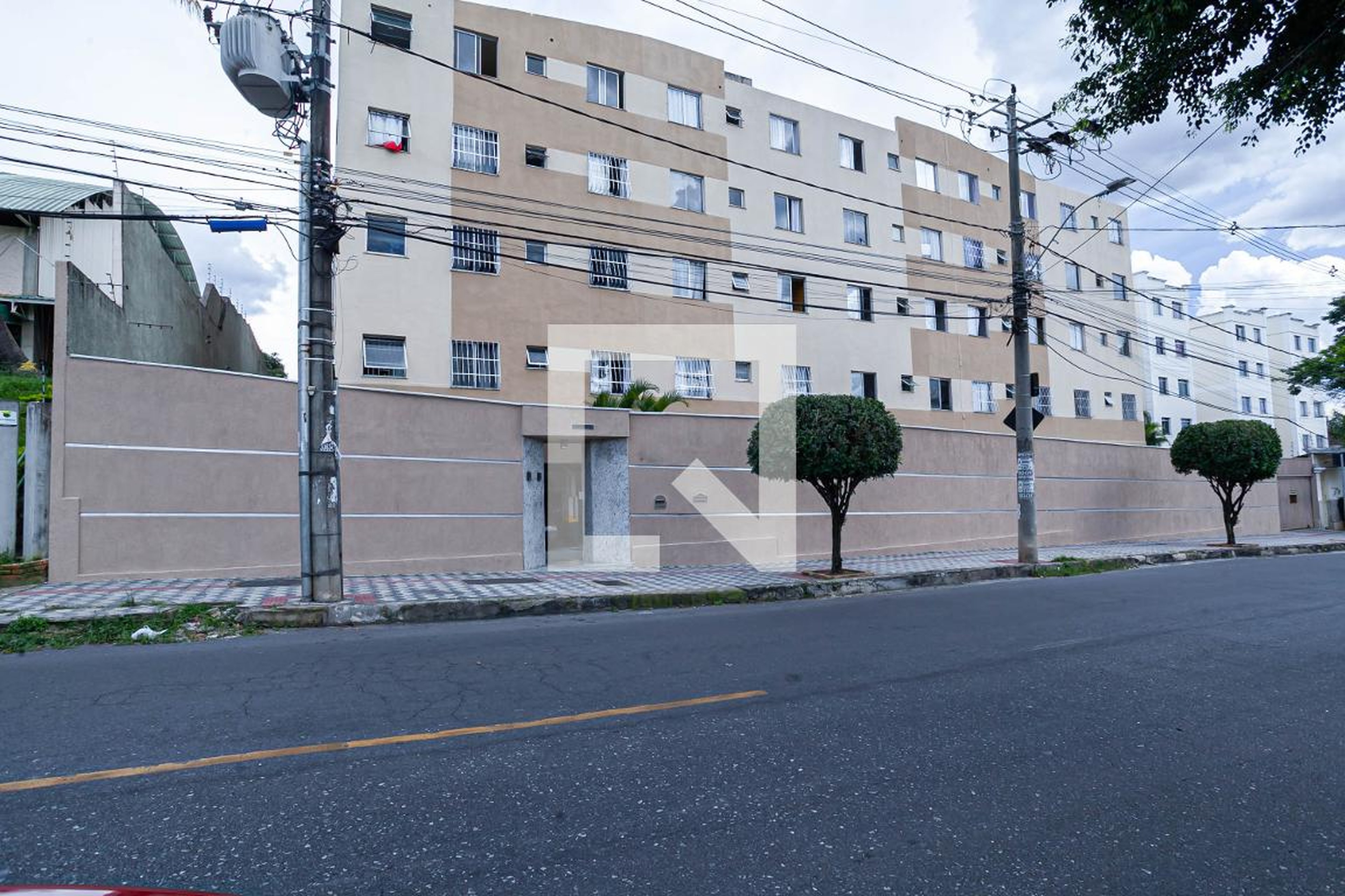 Fachada do prédio Residencial Alexandria