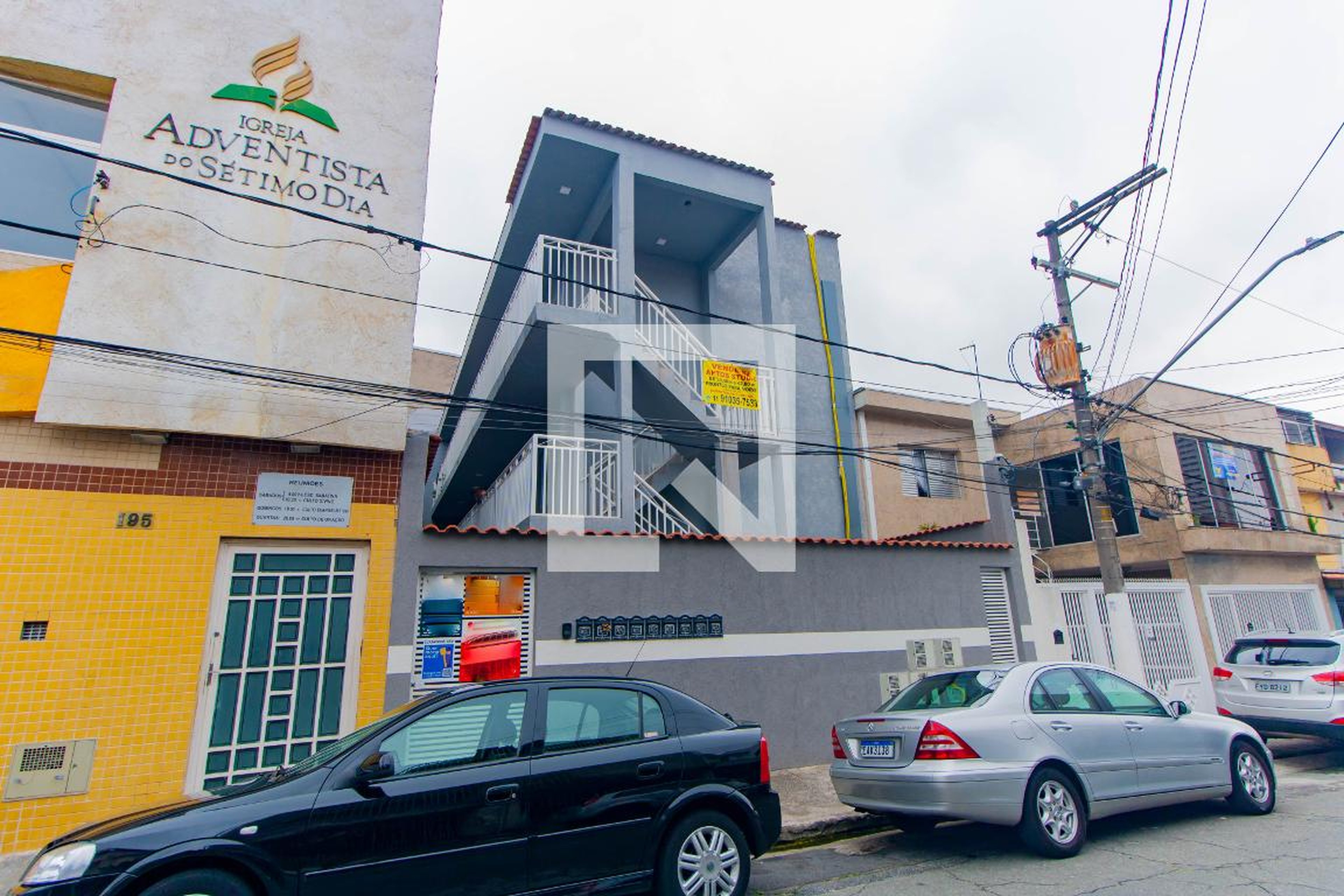 Fachada Condomínio em Rua Roque Barbosa Lima, 220