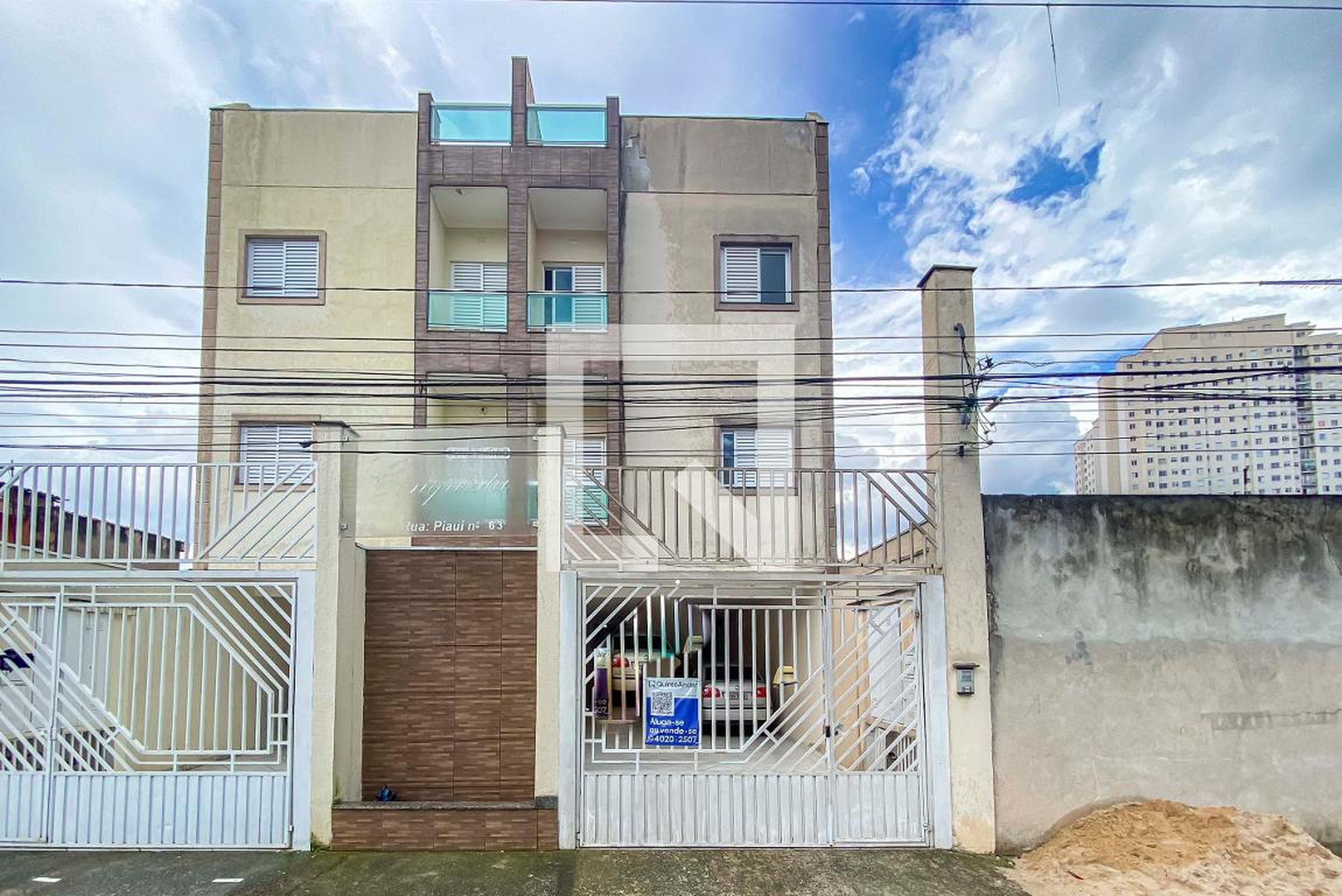 Fachada Condomínio em Rua Piauí, 63