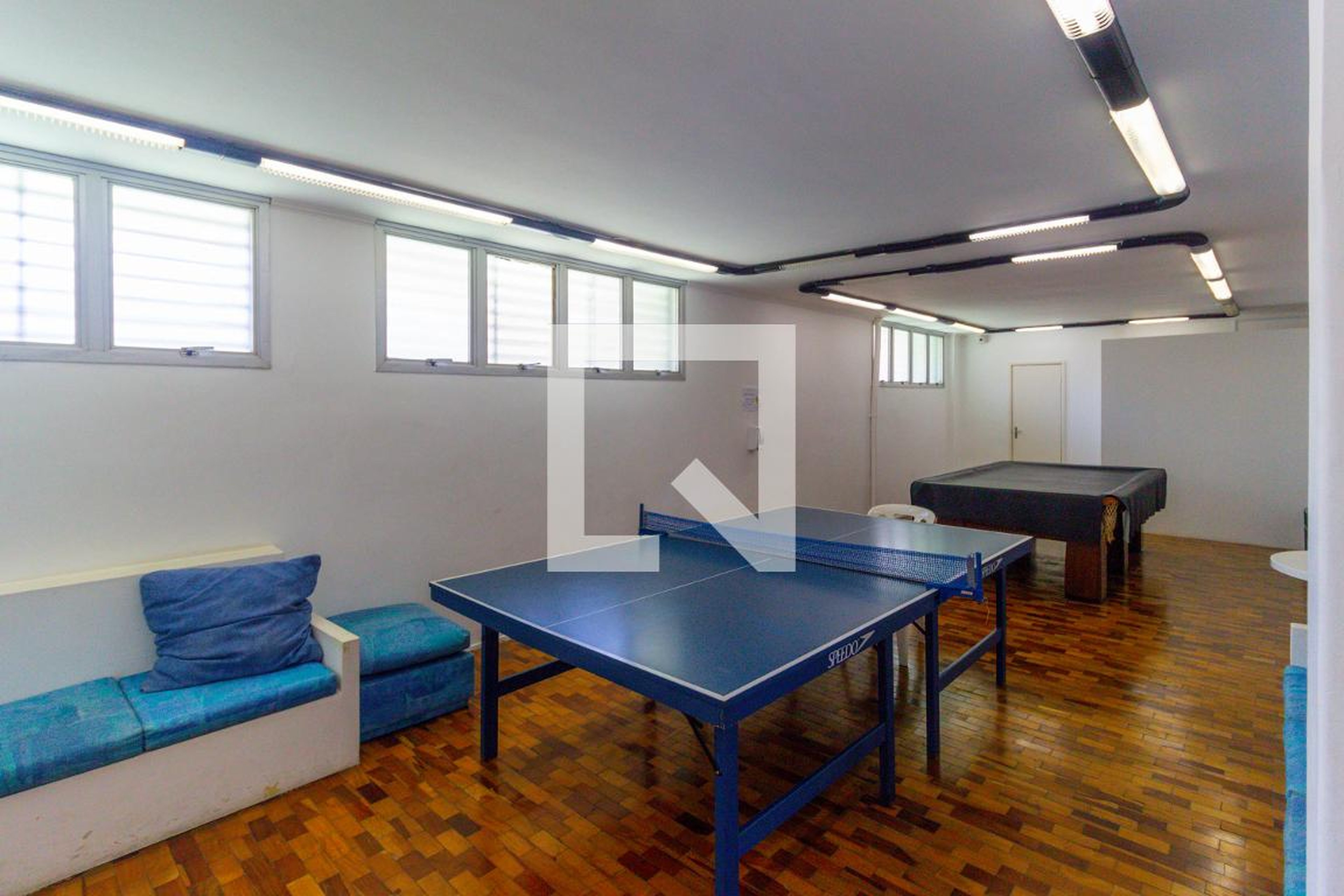 Sala de jogos - Conjunto Residencial Paranapuan B e D