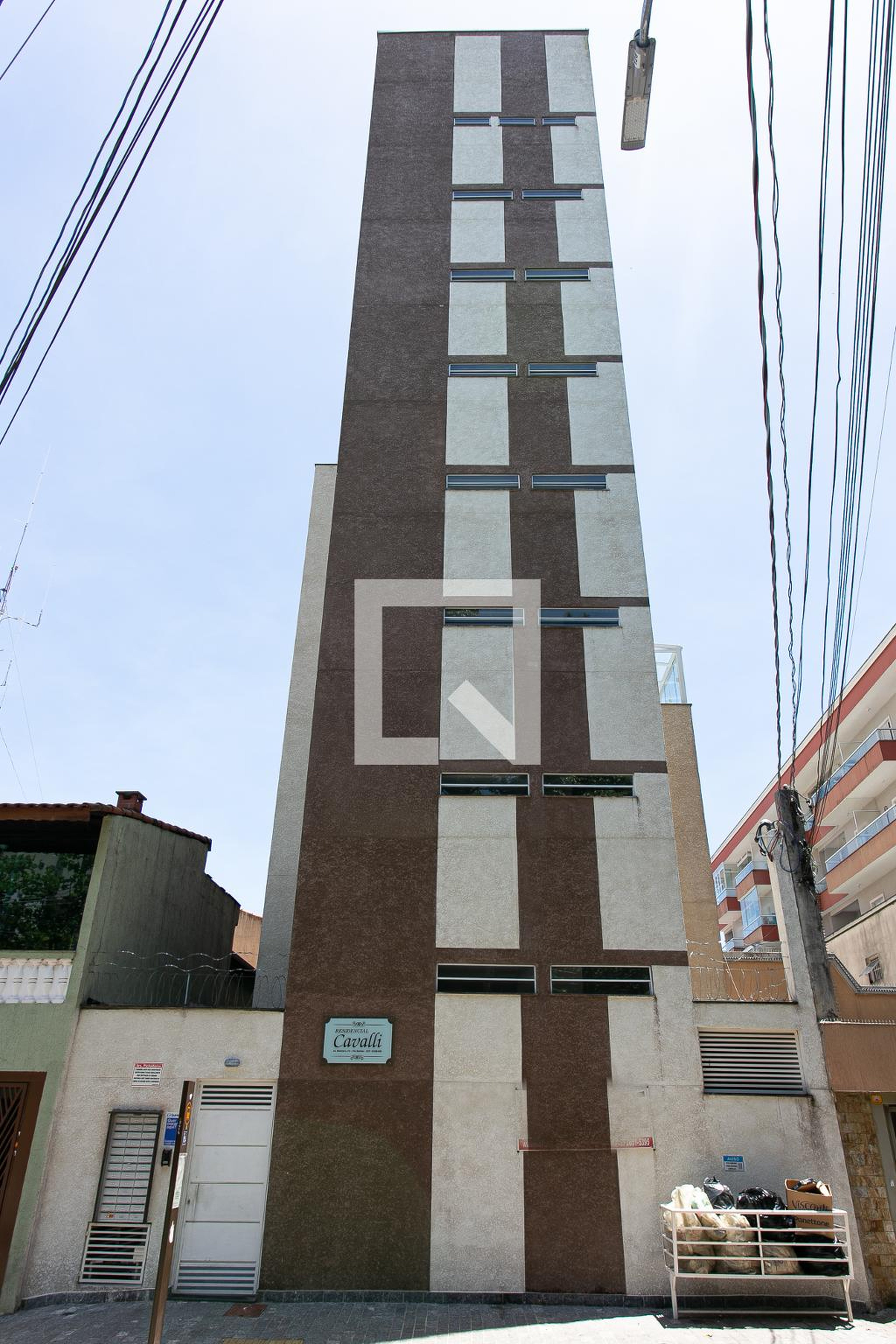 Fachada do Condomínio Residencial Cavalli