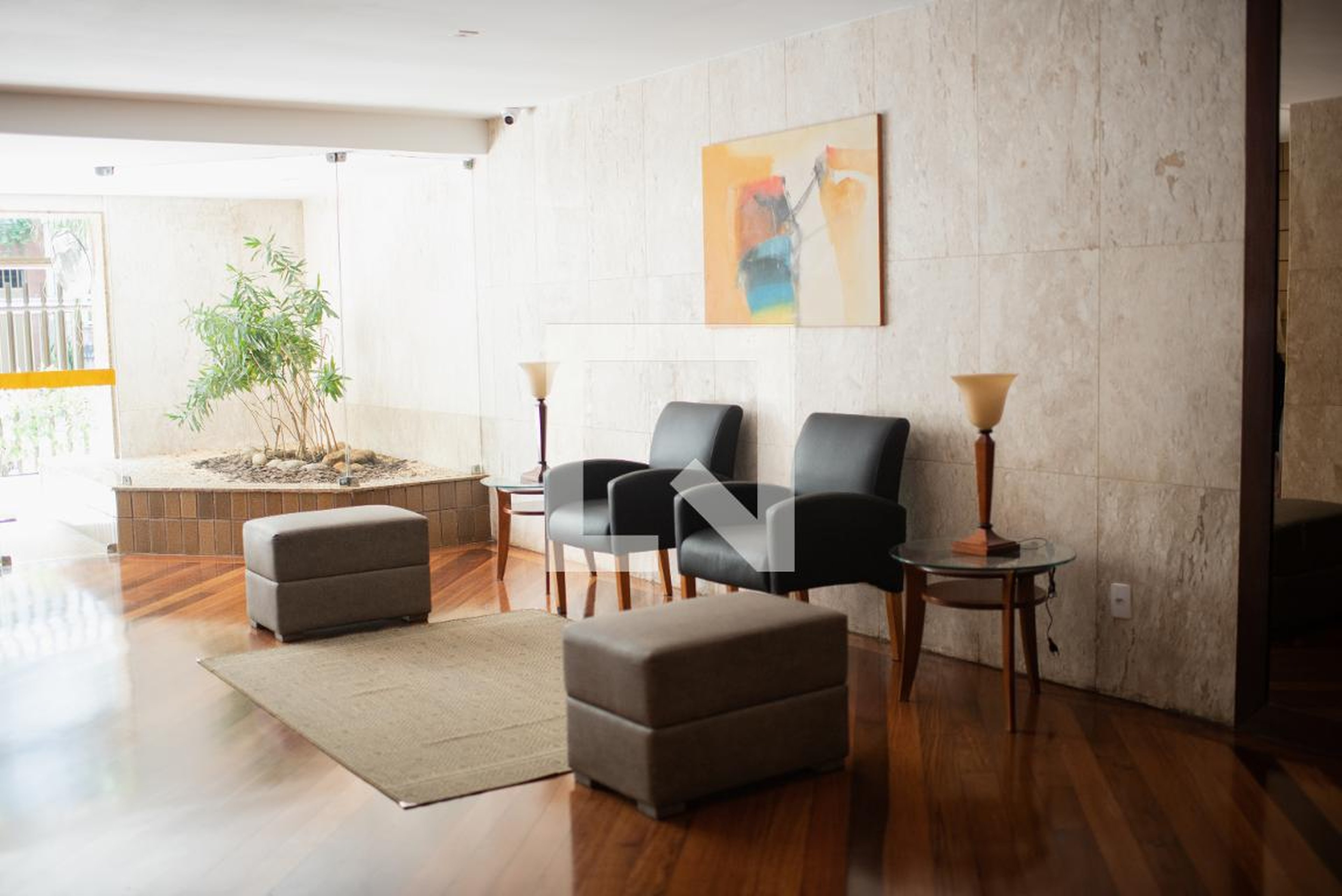 Hall de entrada - Edifício Solar Artigas