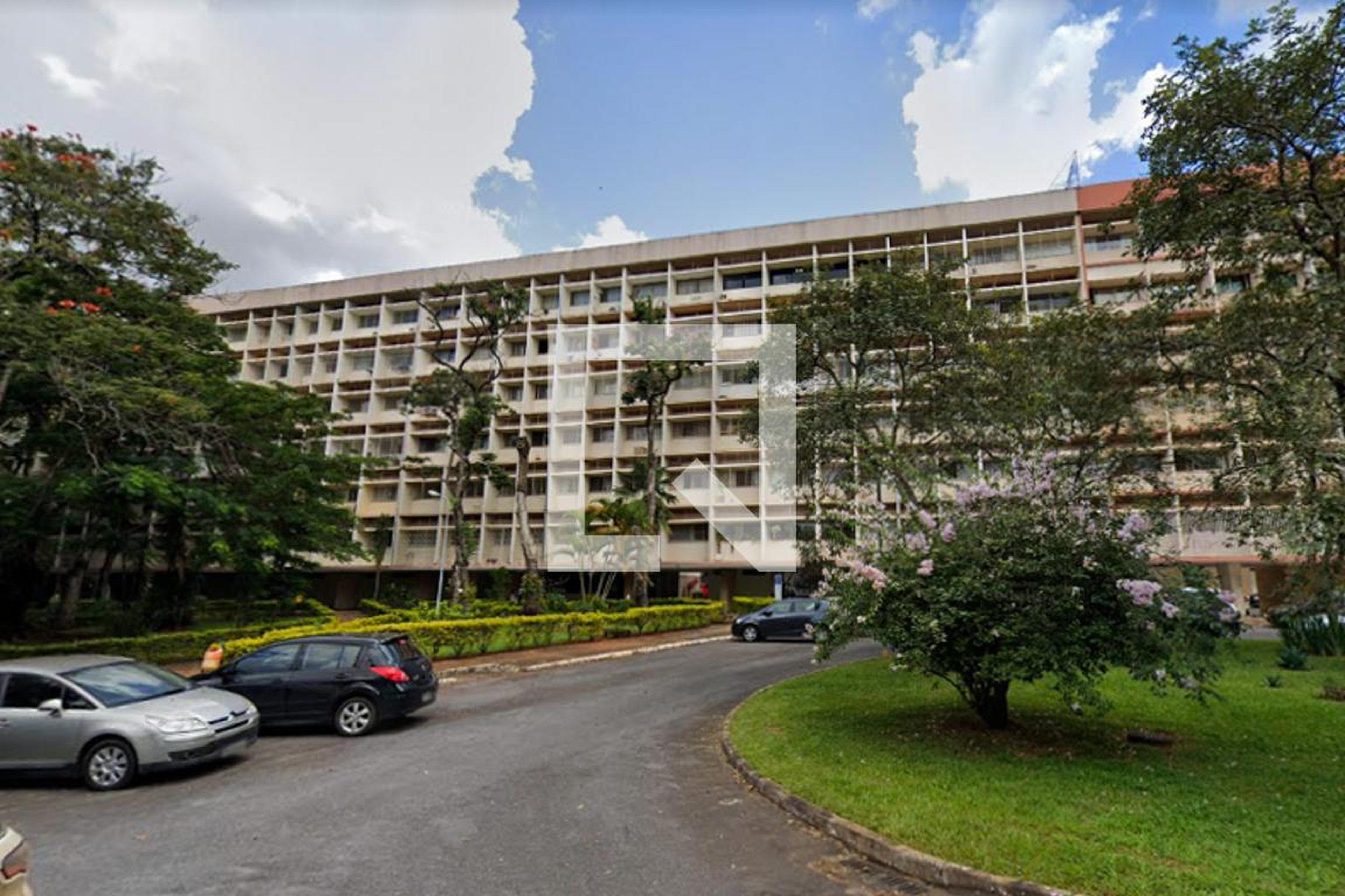 Fachada Condomínio em SQS 106 Bloco F, 407