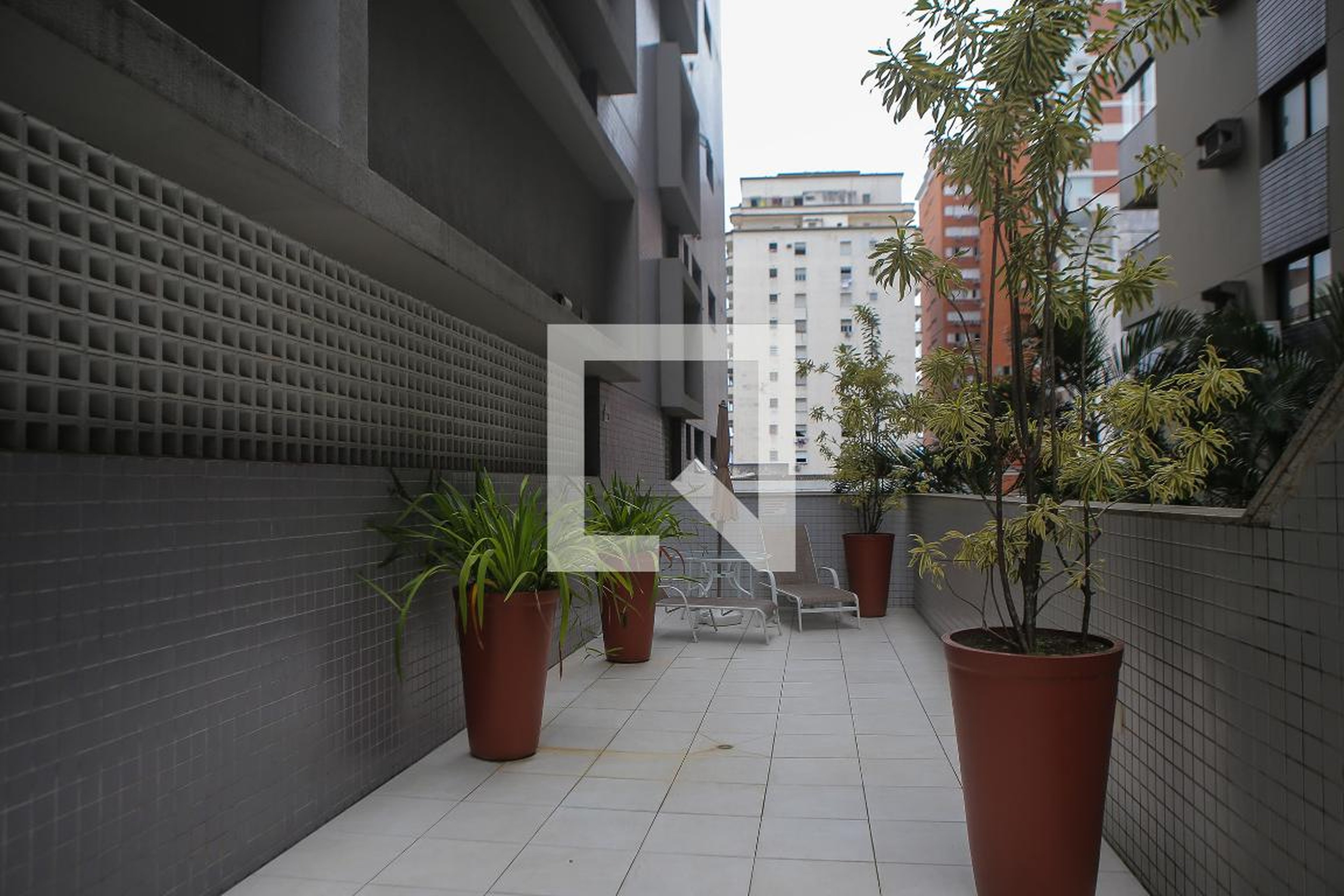 Área da piscina - Morada Ingá