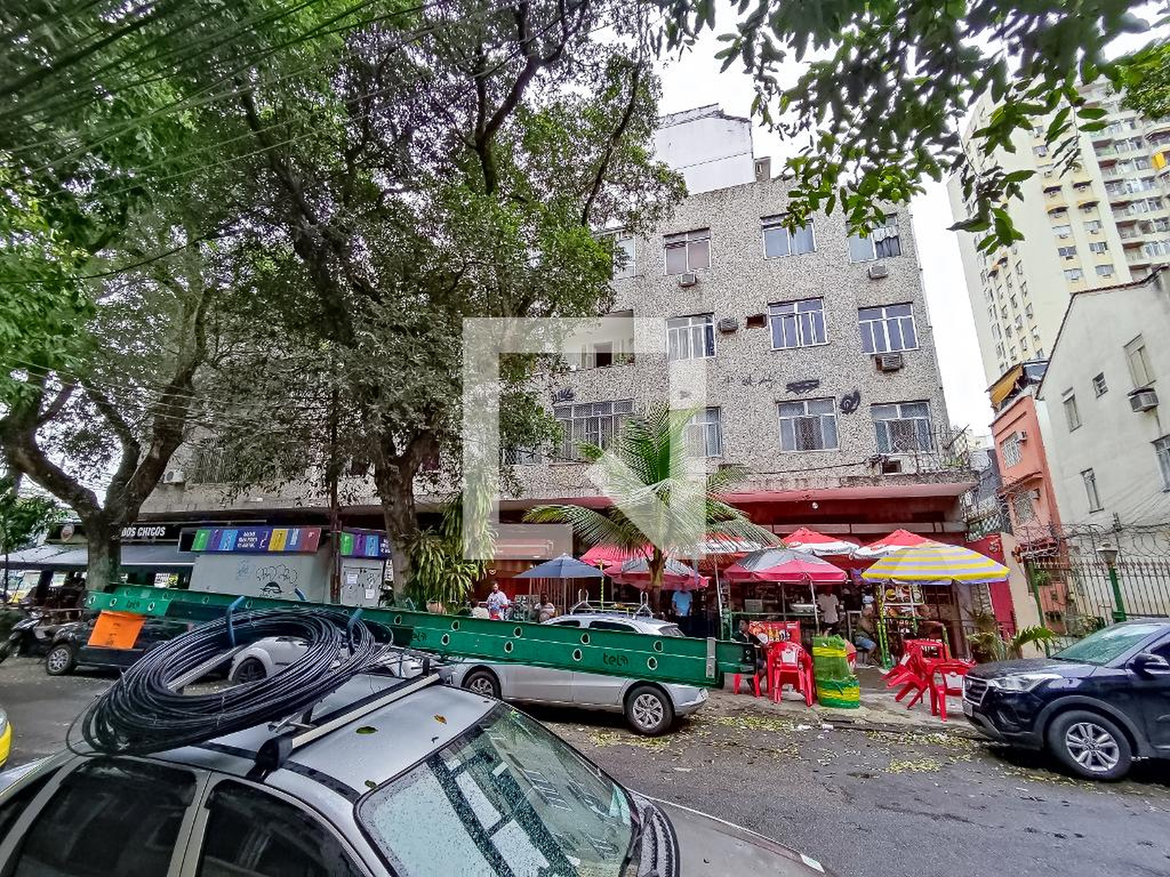Fachada Condomínio em Rua Luíz Gama, 5