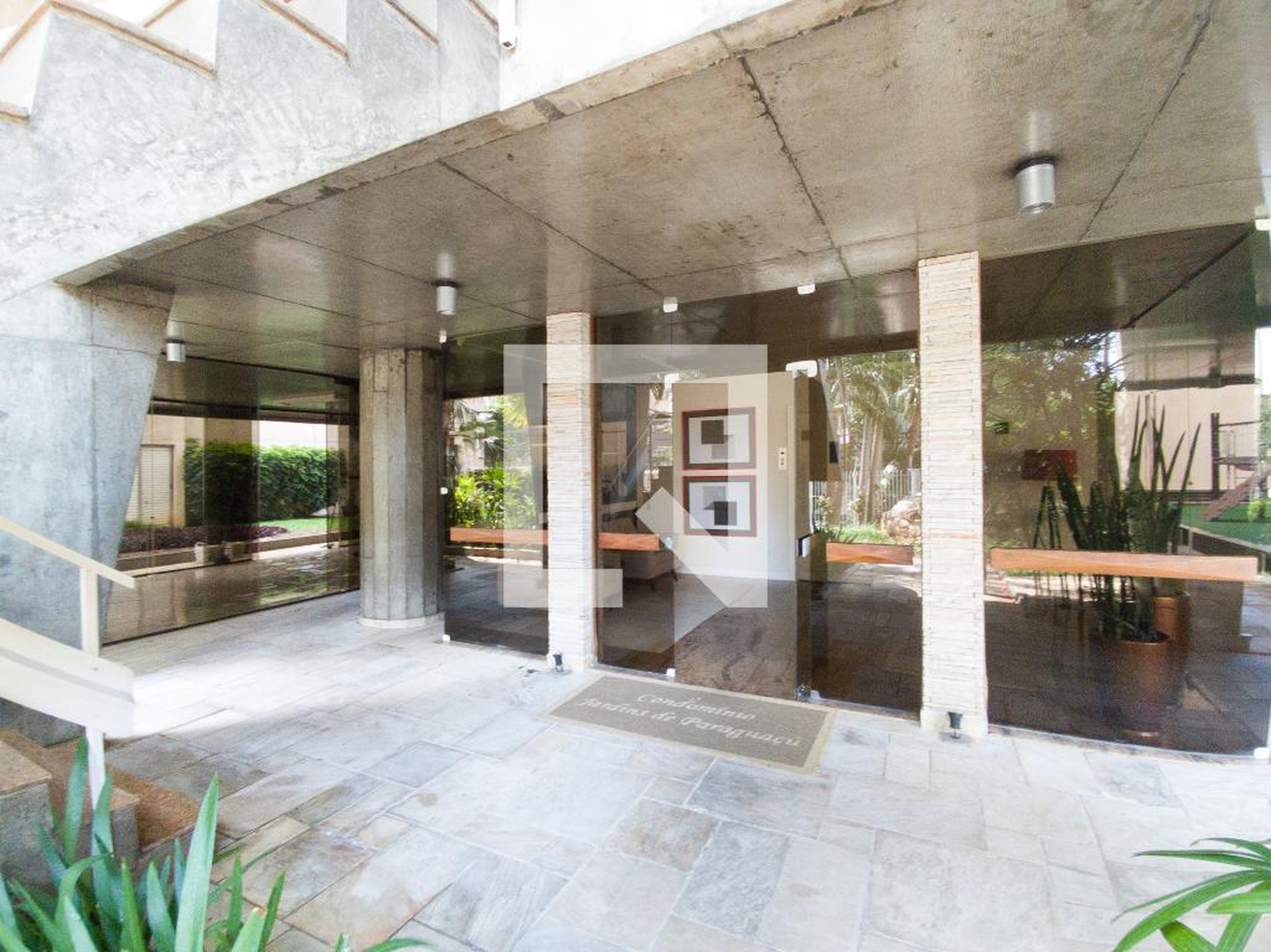 Hall de entrada - Jardins de Paraguassu