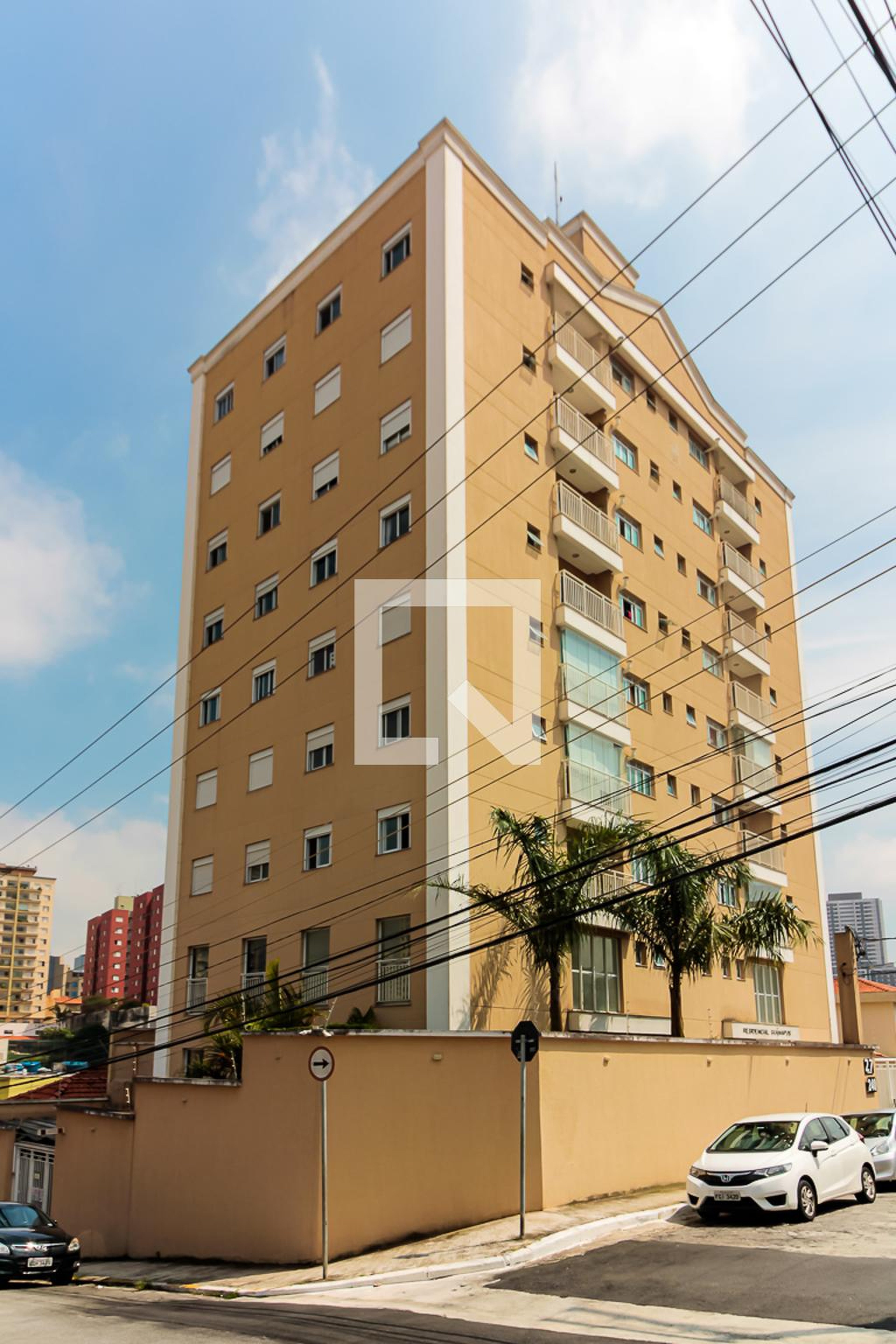 Fachada do Condomínio Residencial Guanapus