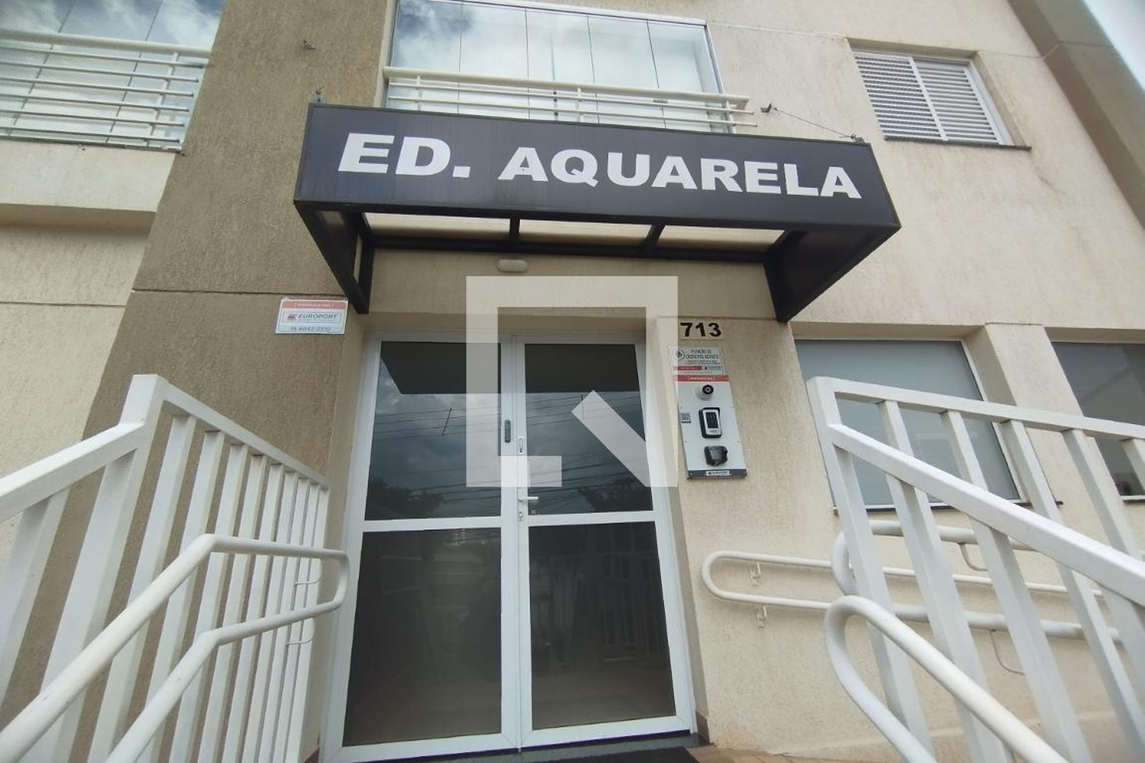 Entrada do Prédio - Edifício Aquarela