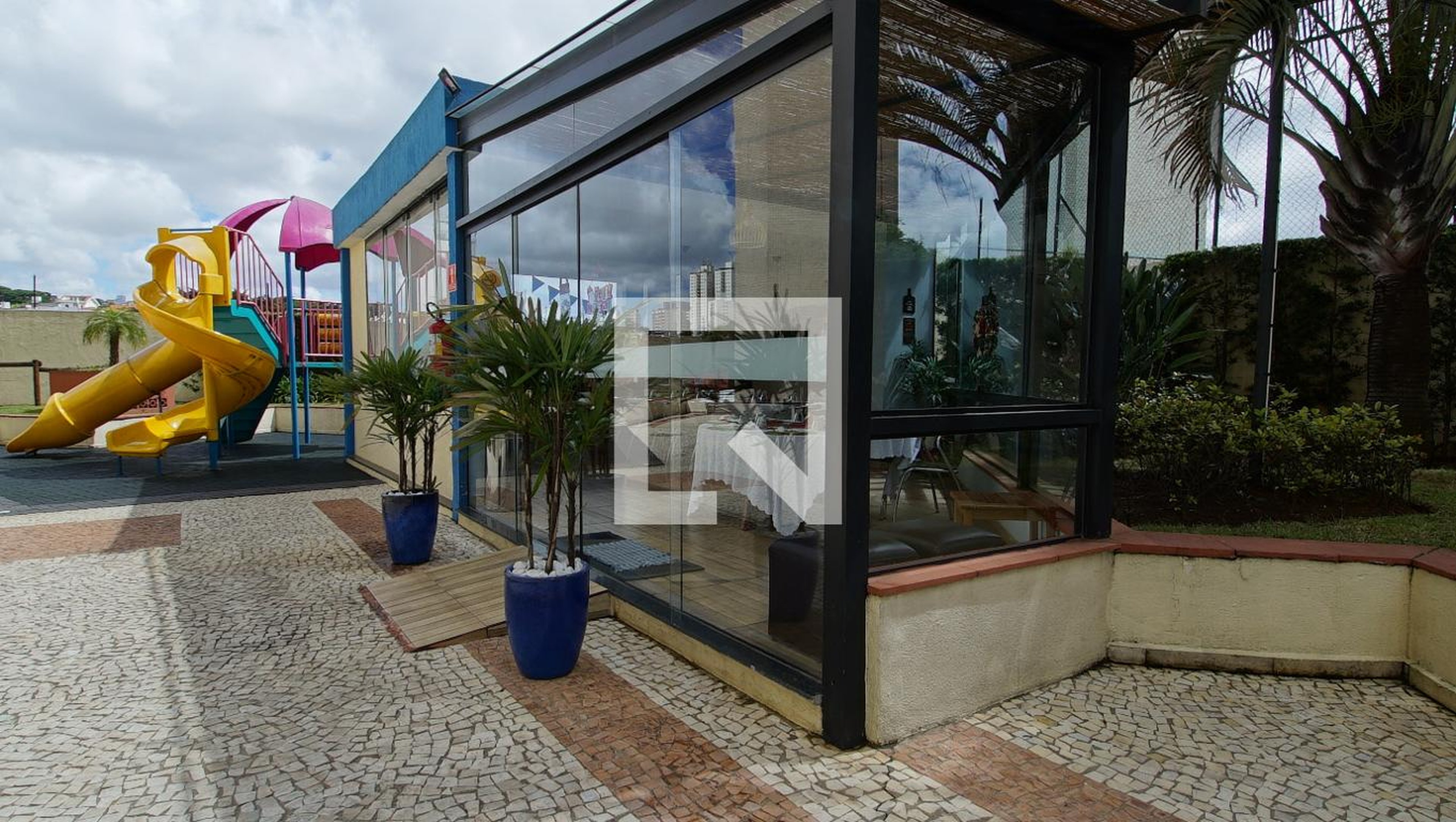 Churrasqueira - Edifício The Club Apartment