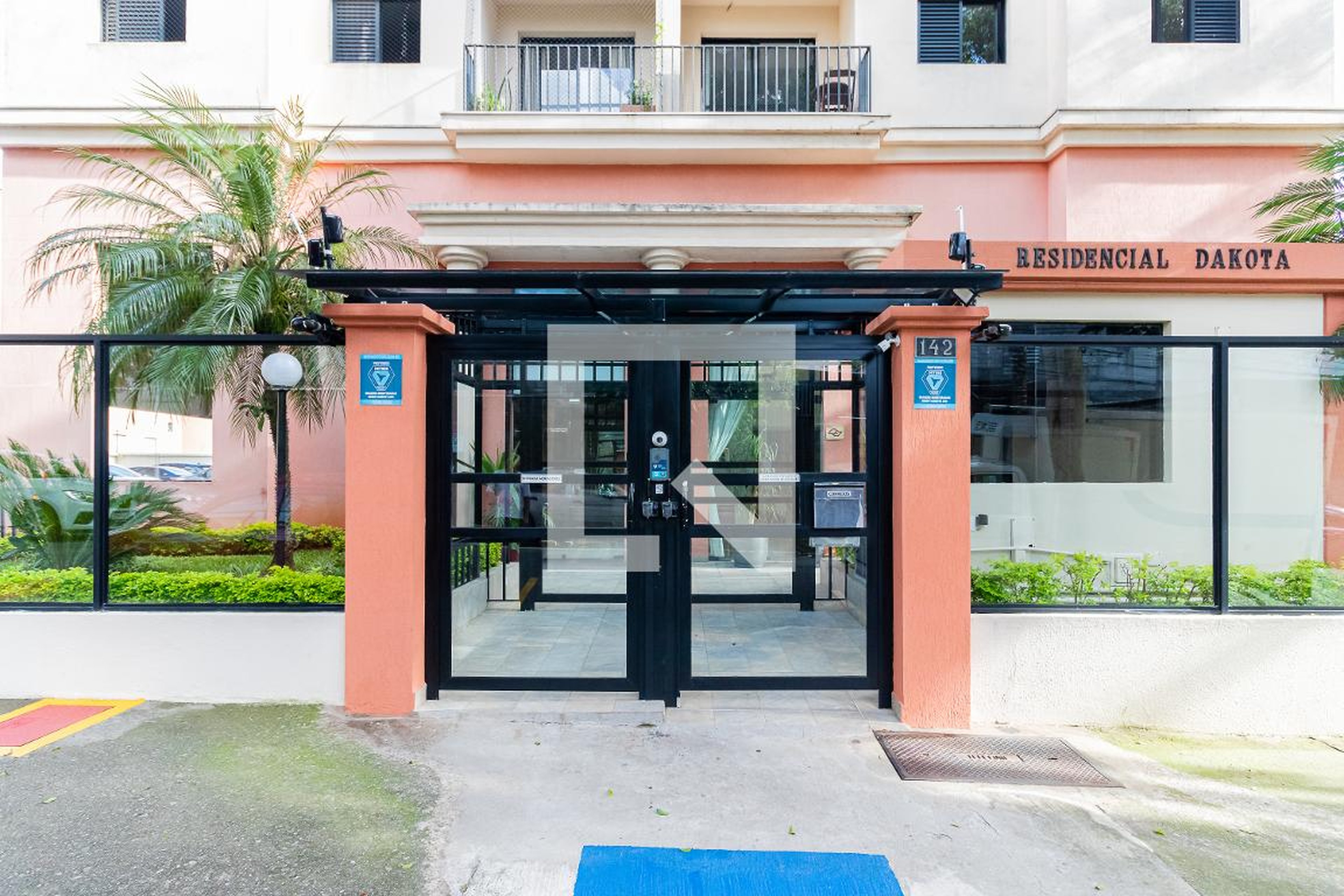 Fachada do Condomínio Residencial Dakota