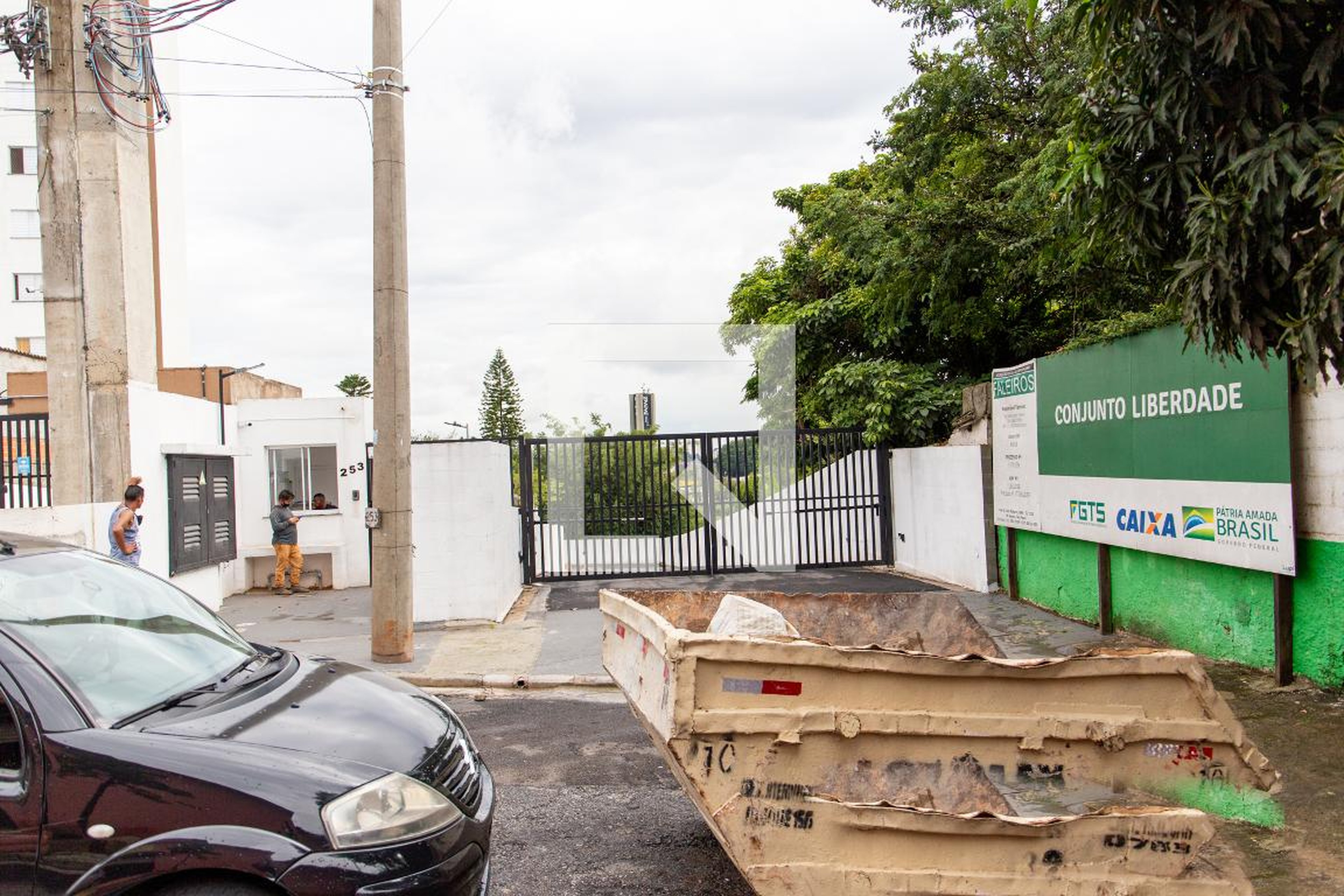 Fachada do condomínio Condomínio Conjunto Liberdade
