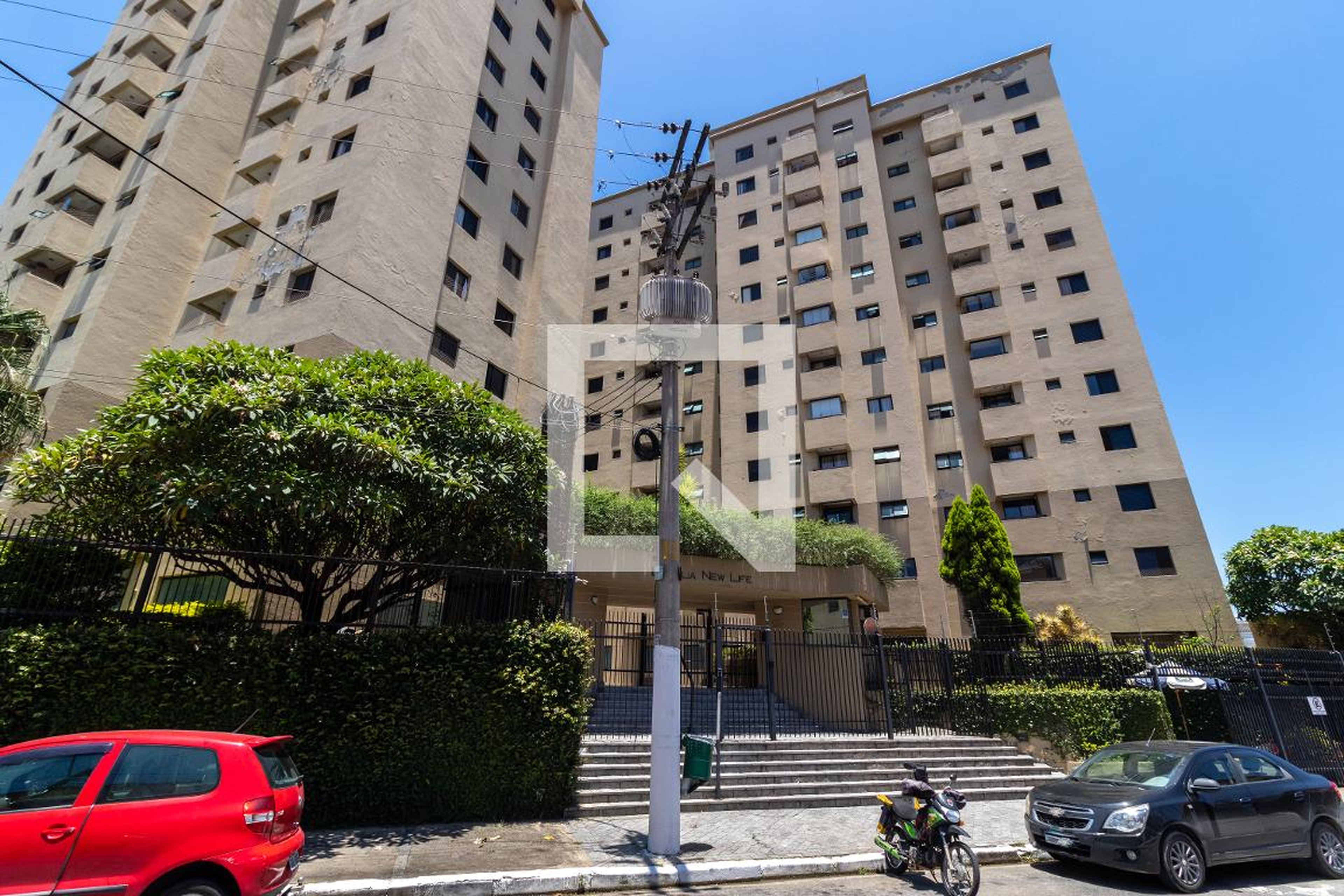 Fachada do Condomínio Condomínio Brasilia New Life