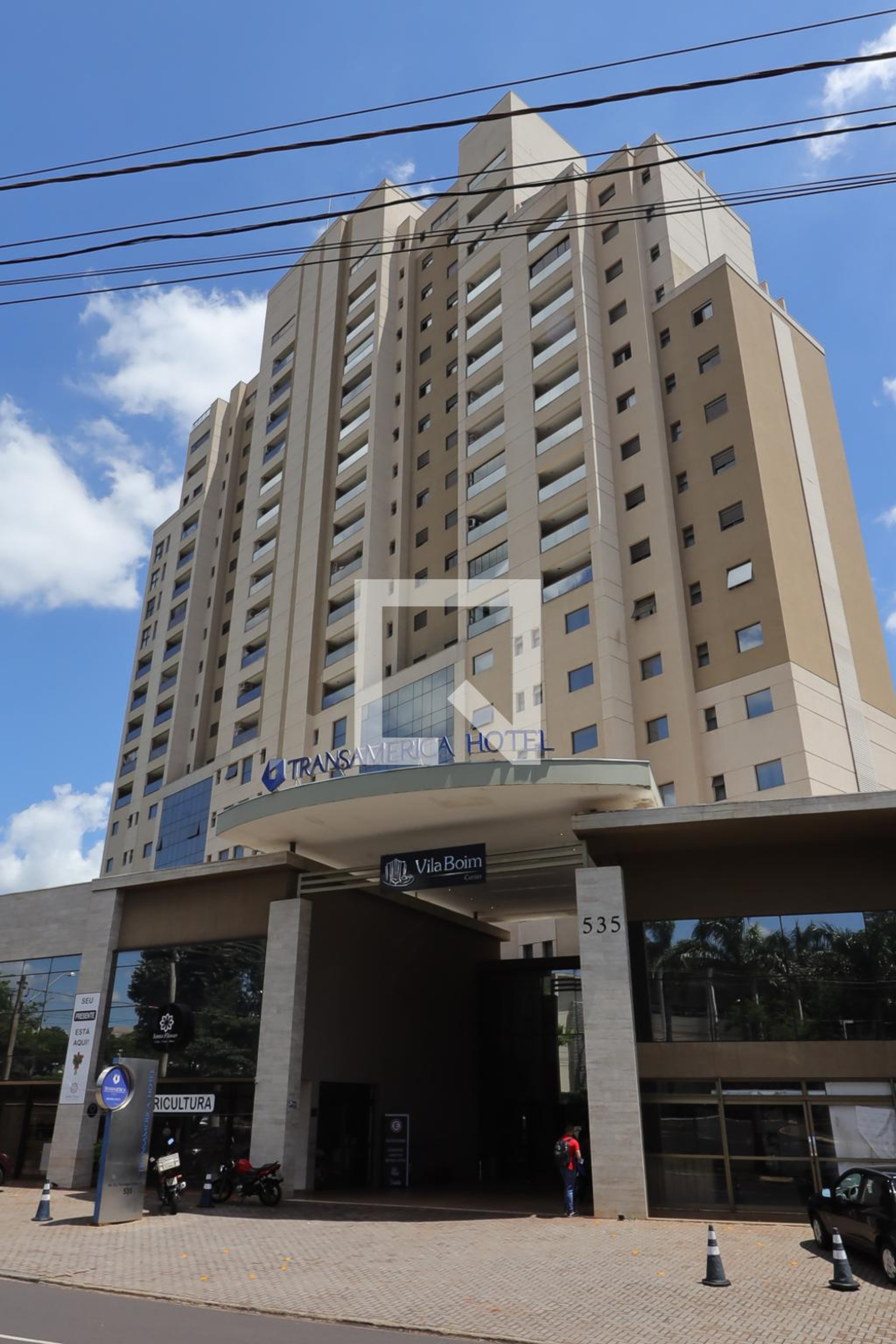 Fachada Condomínio Vilaboim