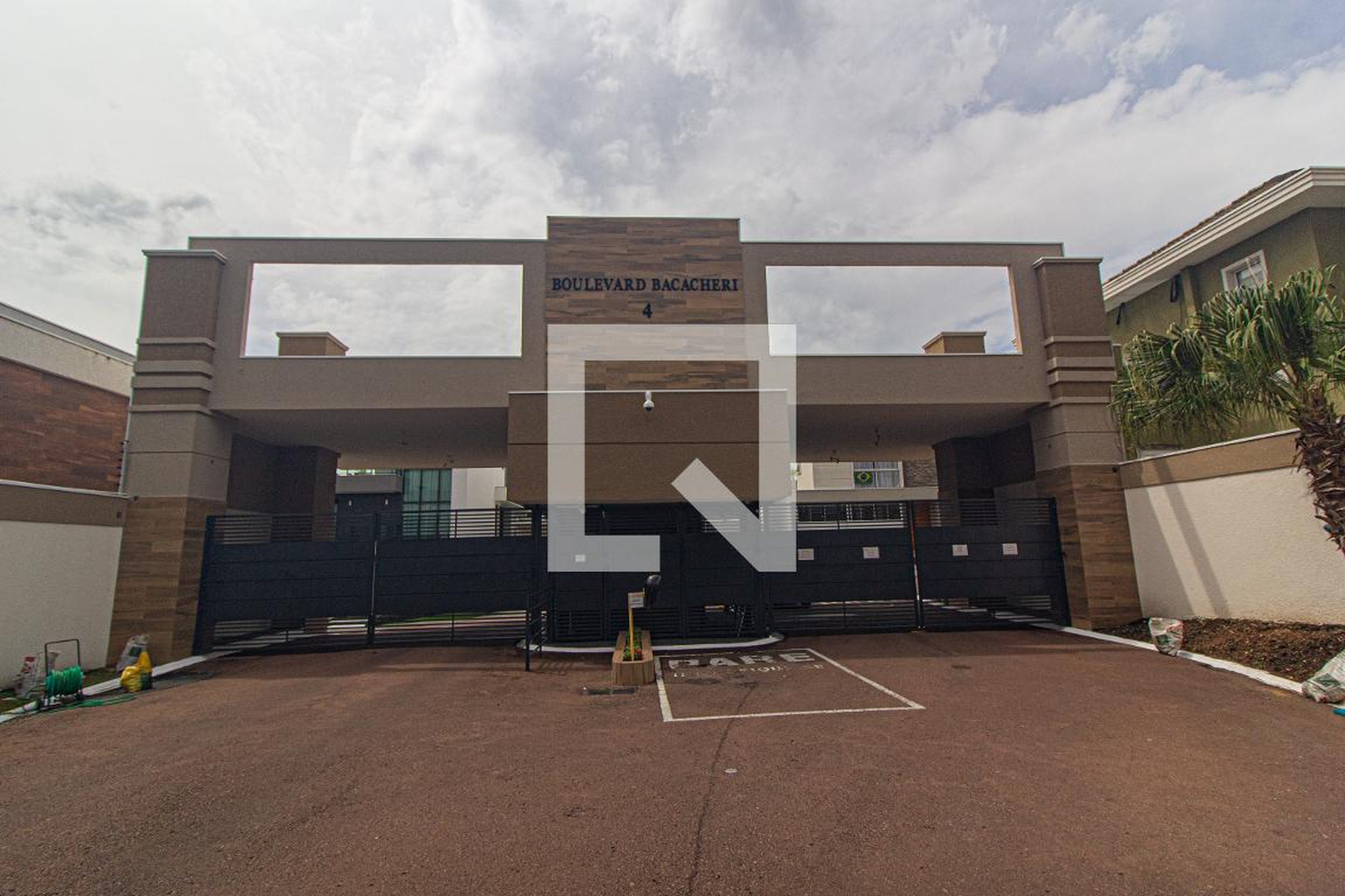 Fachada do Condominio Condomínio Boulevard Bacacheri