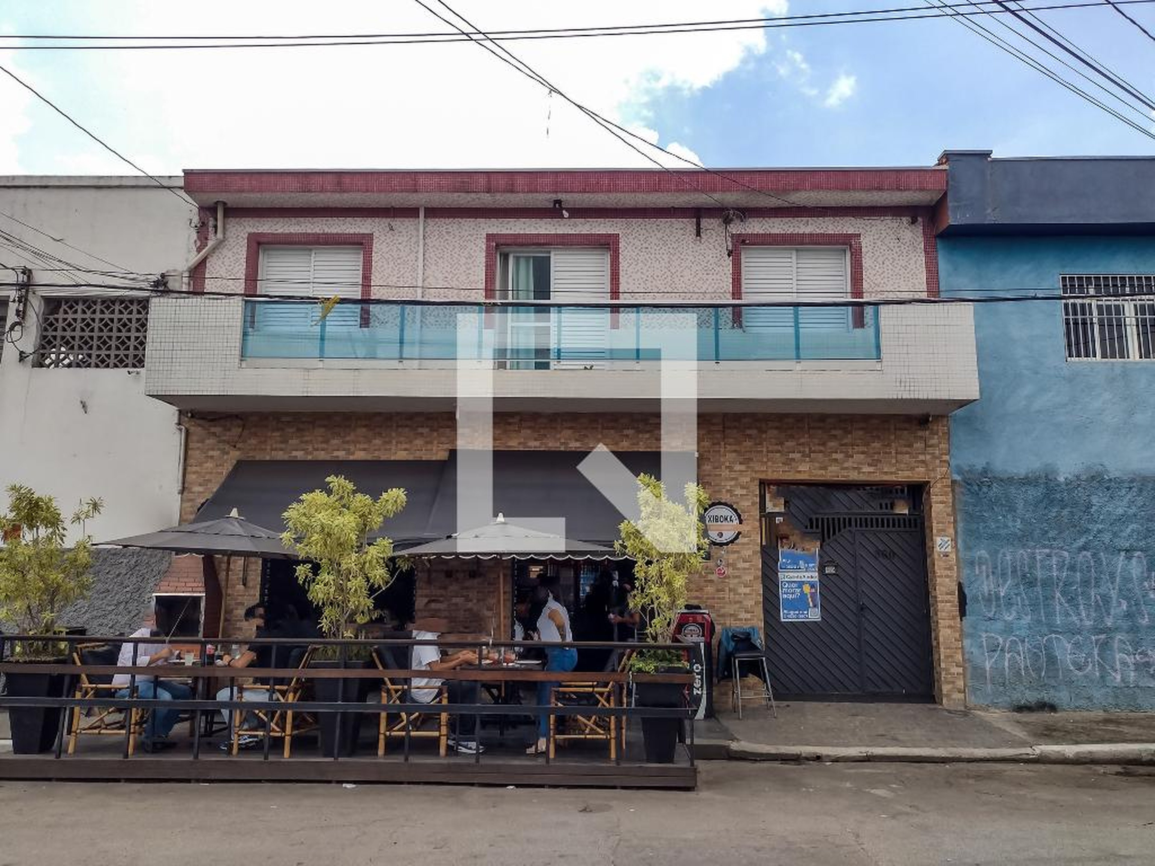 Fachada Condomínio em Rua Nilton Coelho de Andrade, 558