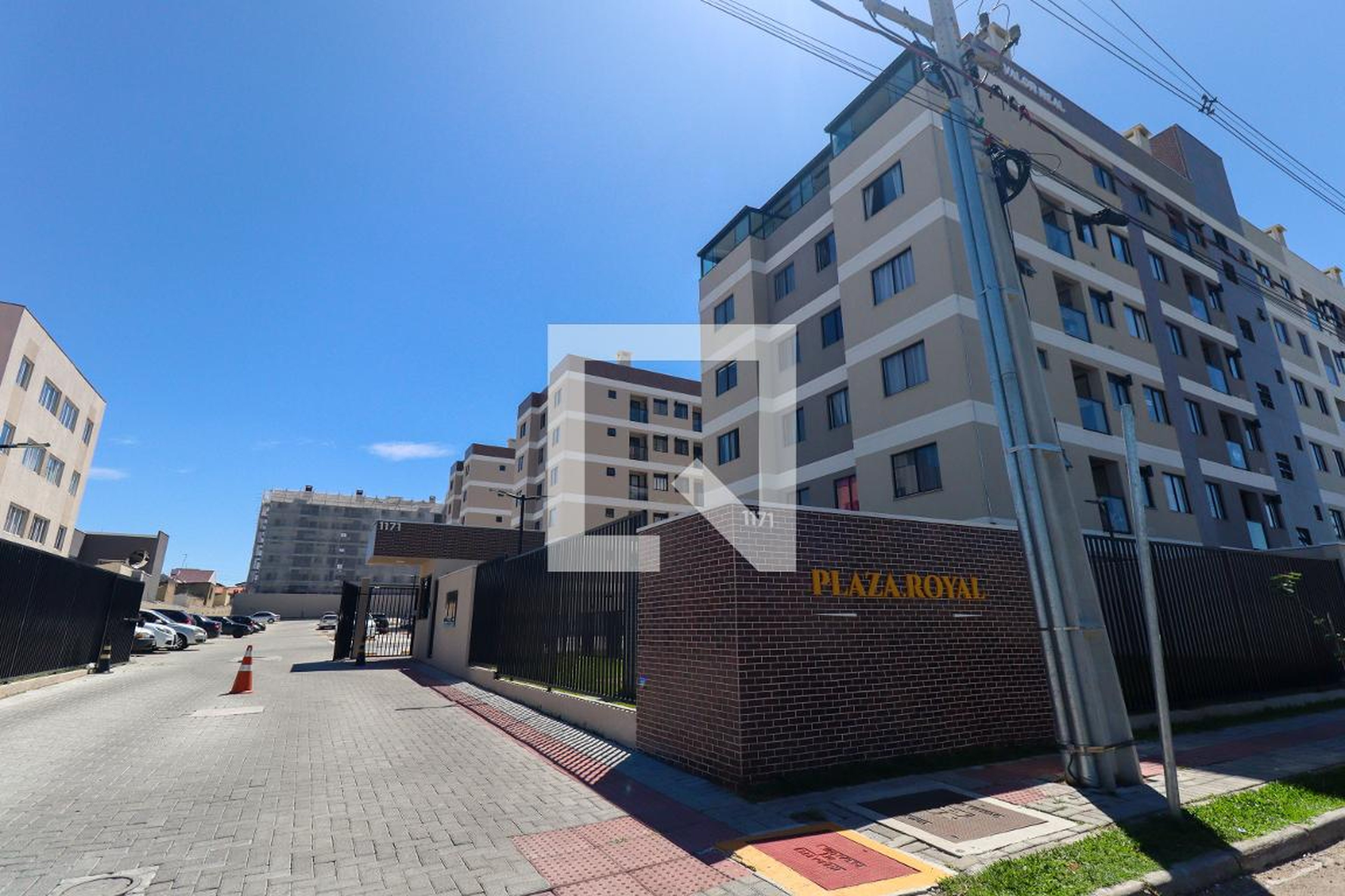 Fachada do Condominio Condomínio em Rua Afonso Pena, 1171