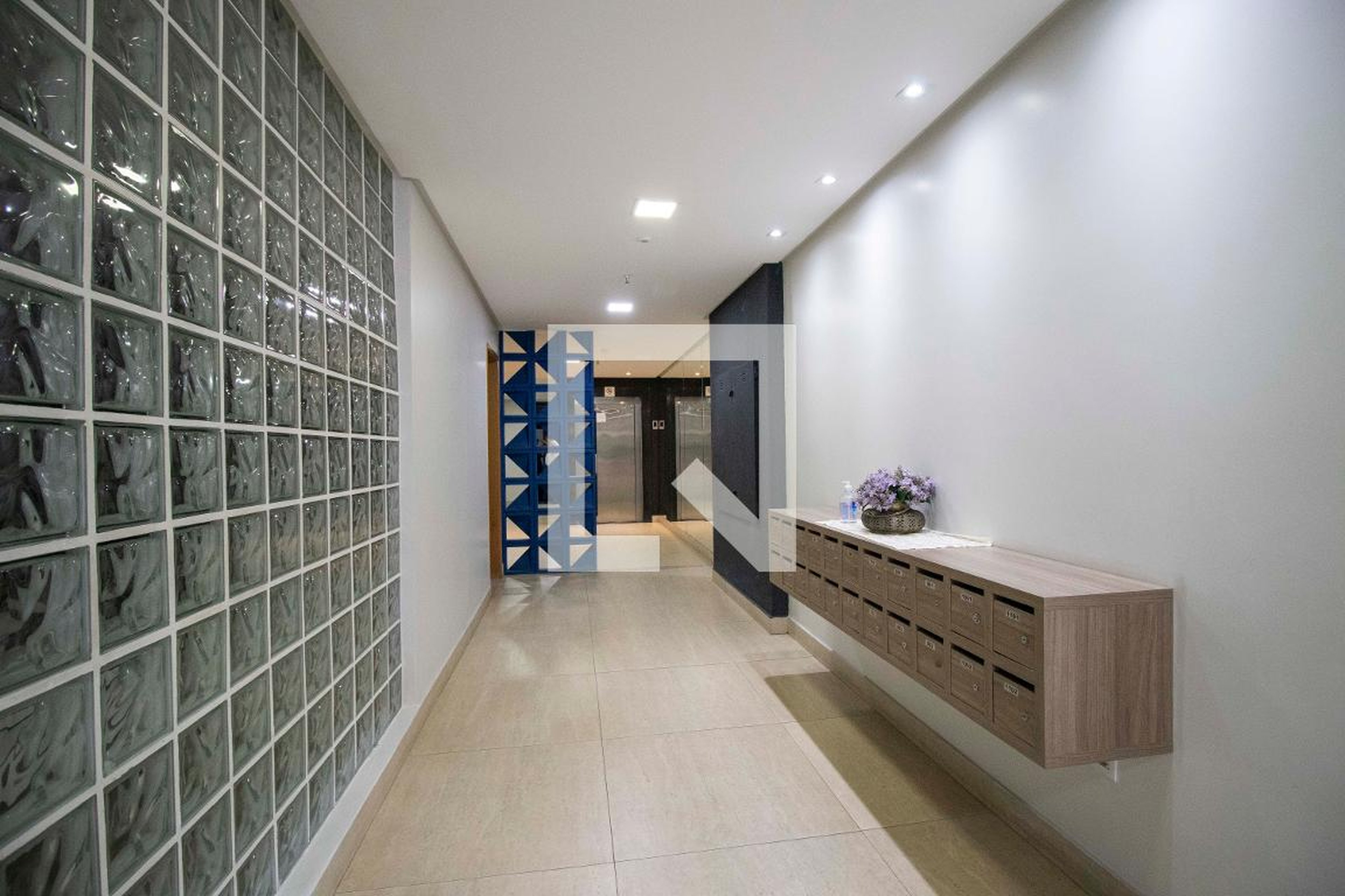 Hall de entrada - Residencial das Amoreiras