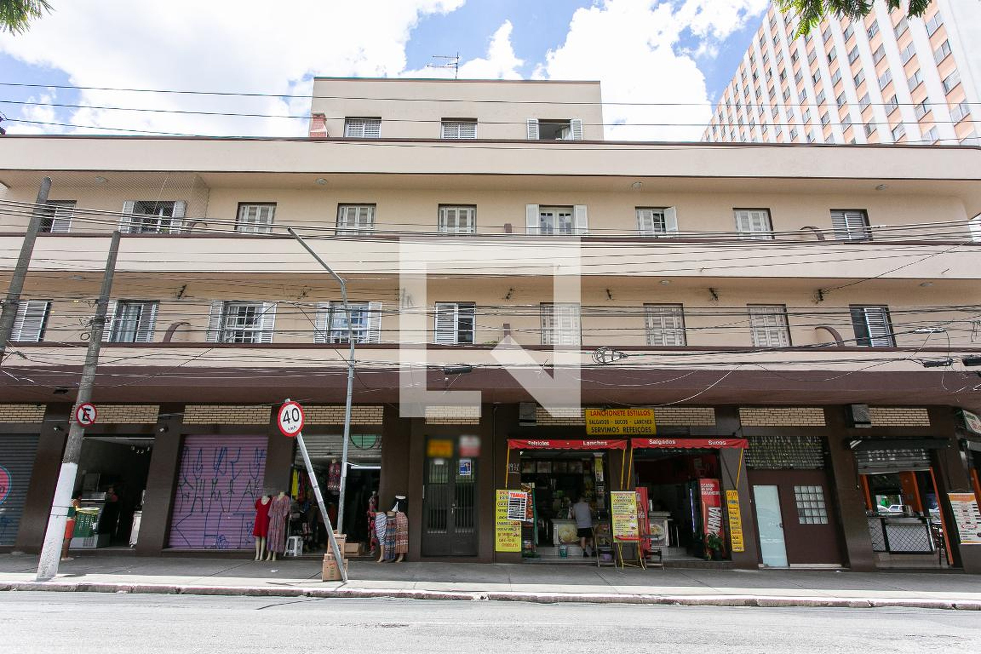 Fachada do Condomínio Condomínio Antônio Sales