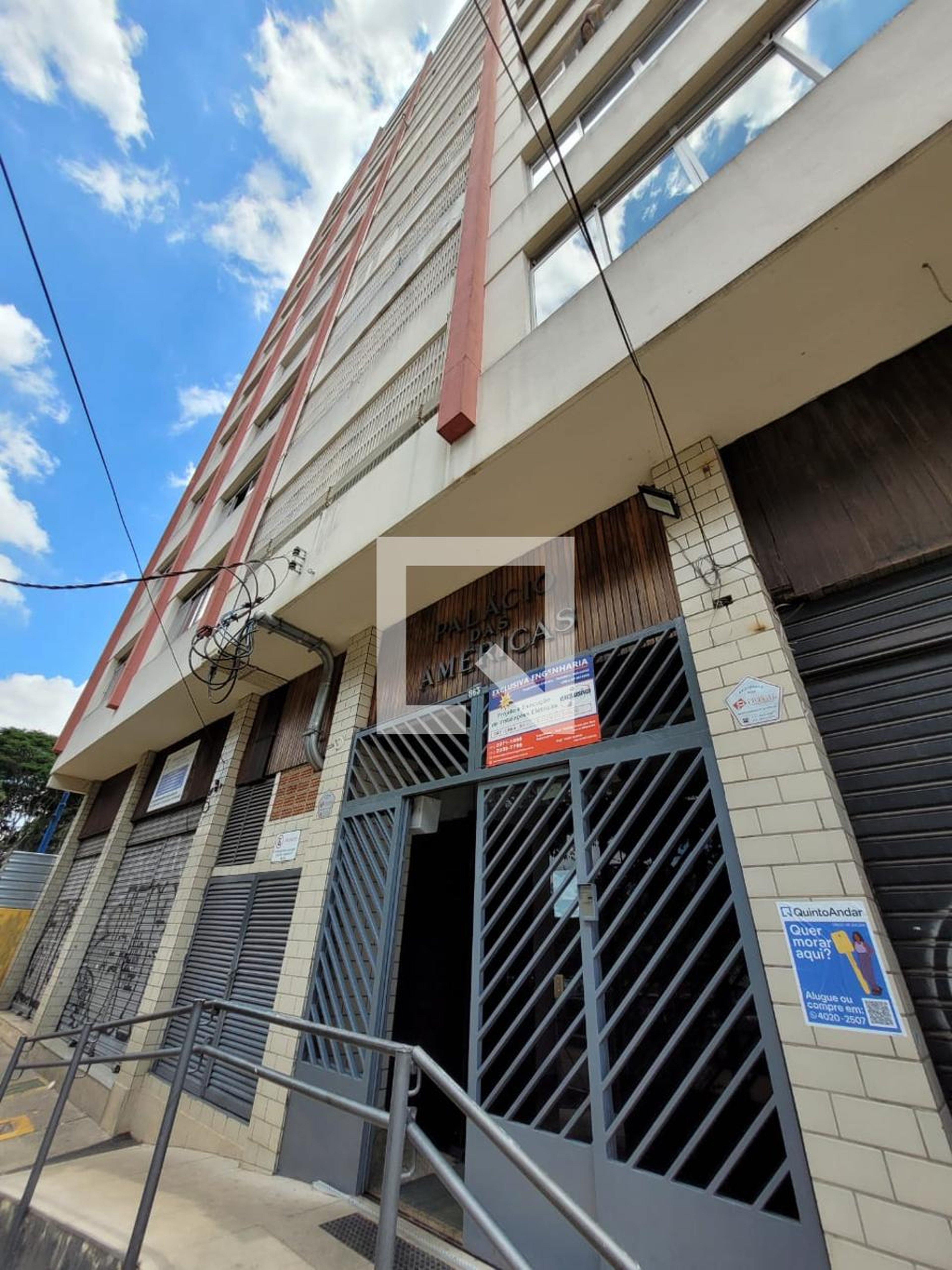 Entrada do Prédio - Edifício Palácio das Américas
