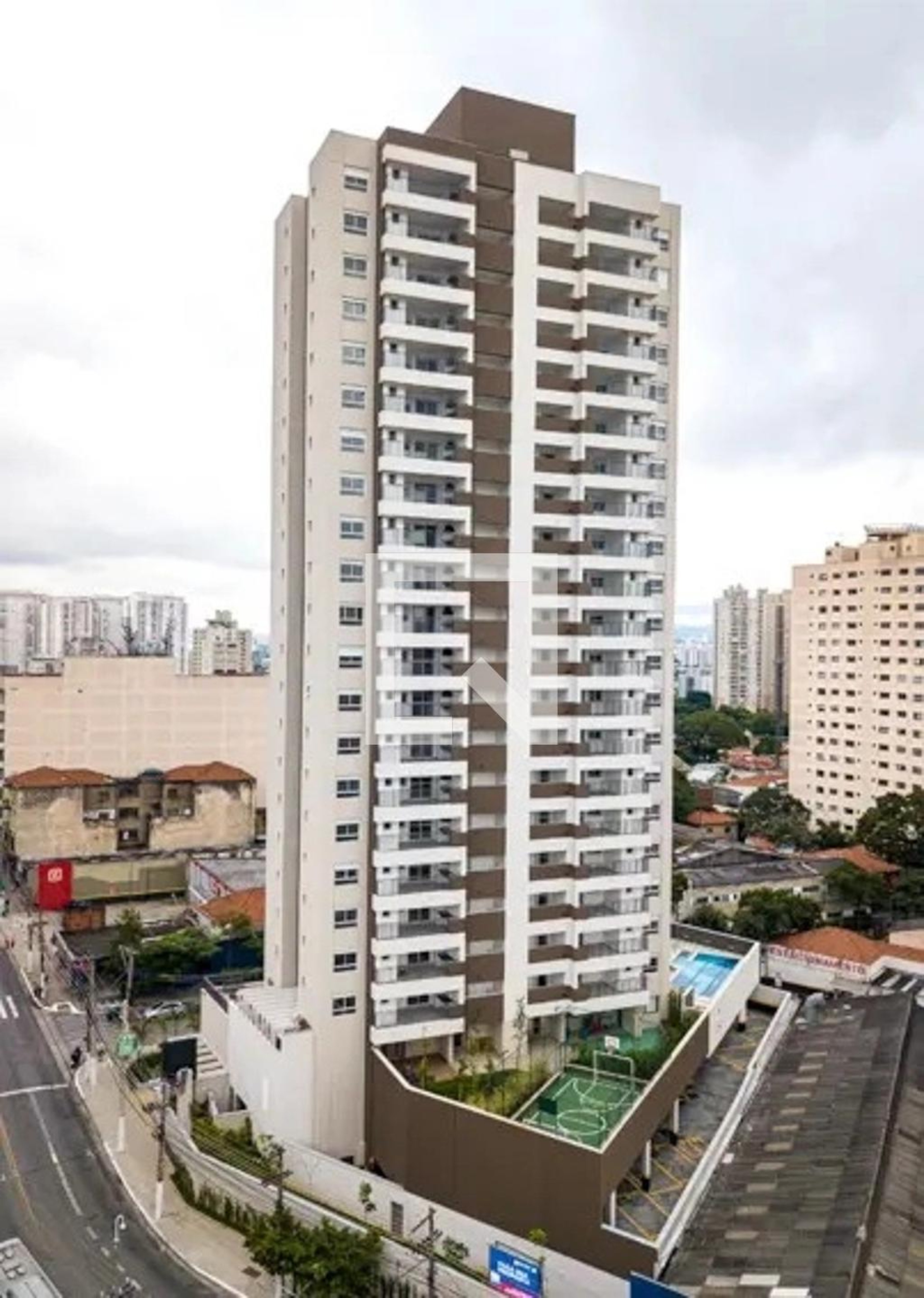 Fachada do Condomínio Condomínio Exclusive Tatuapé