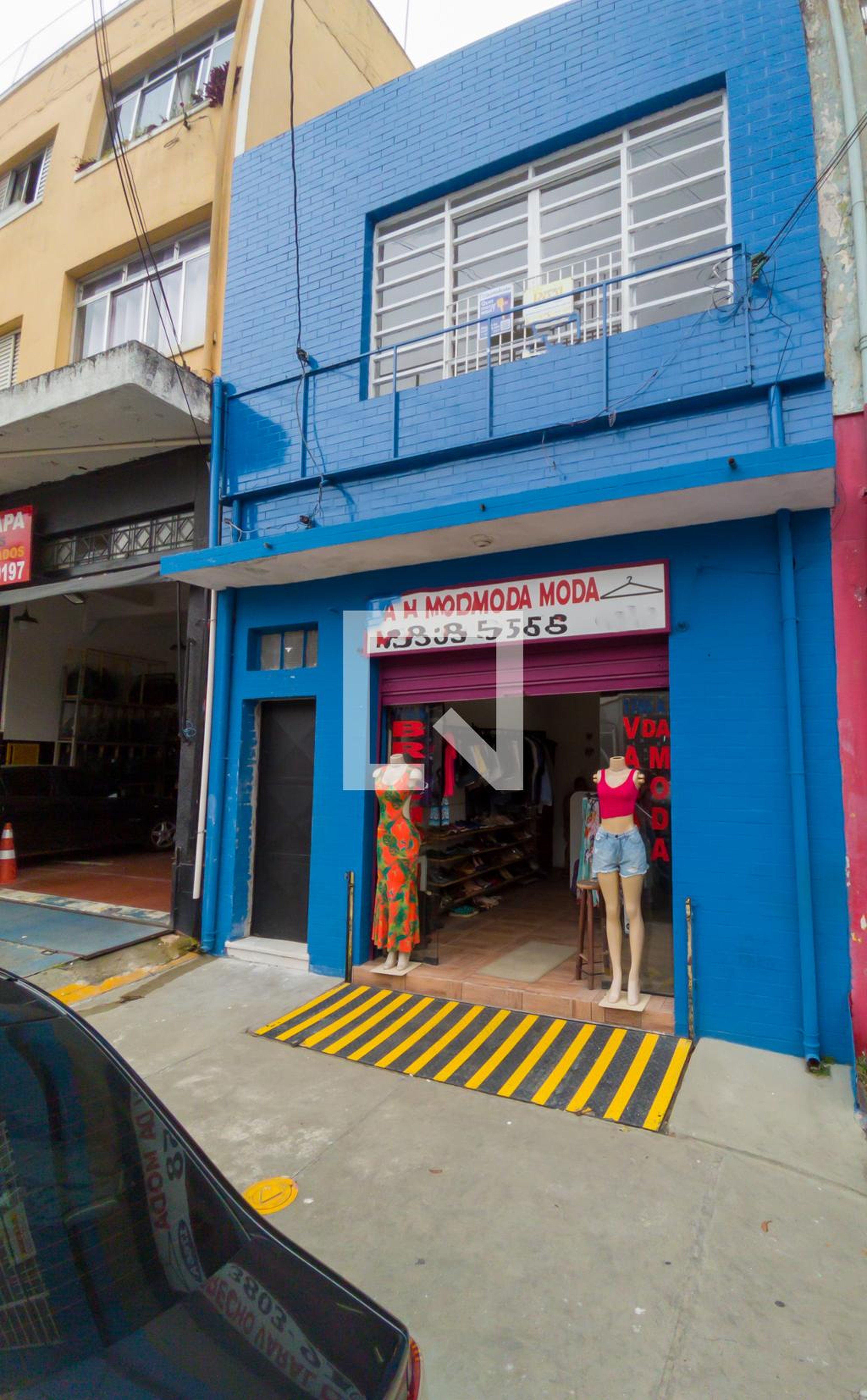 Fachada Condomínio em Rua Coriolano, 1766