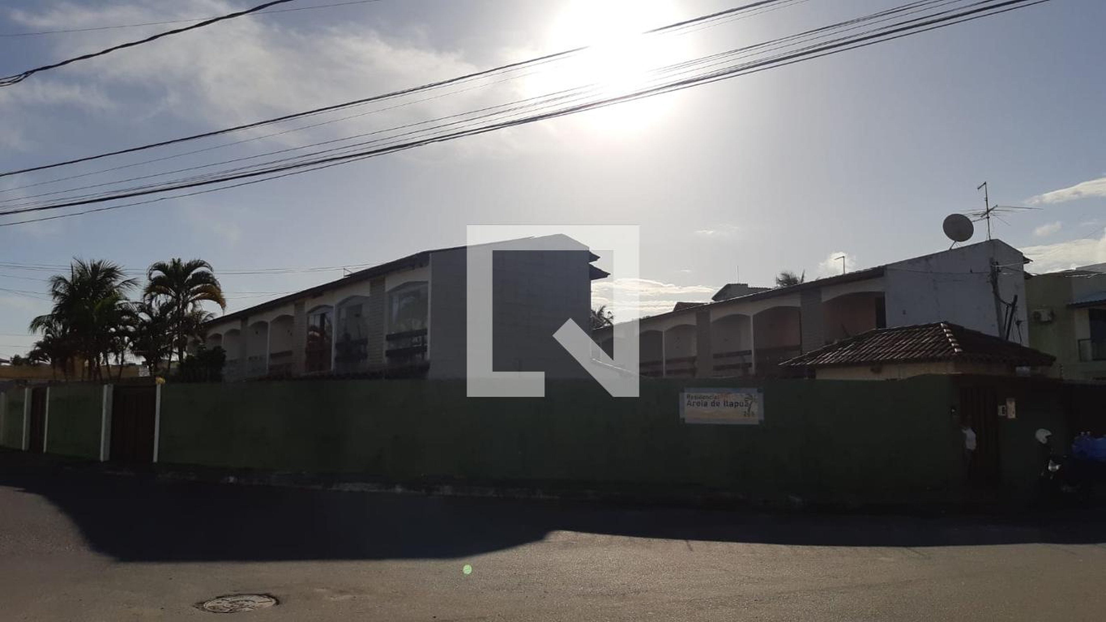 Fachada do Condomínio Residencial Areia de Itapuã