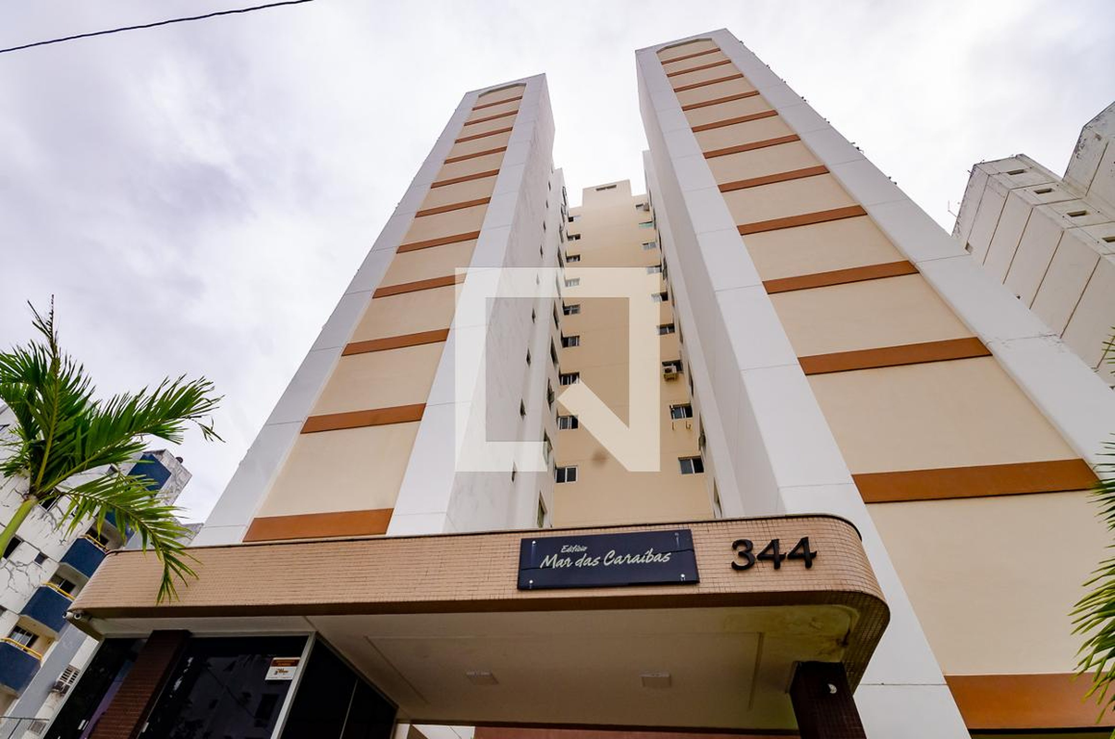 Fachada do Condomínio Condomínio Mar das Caraibas