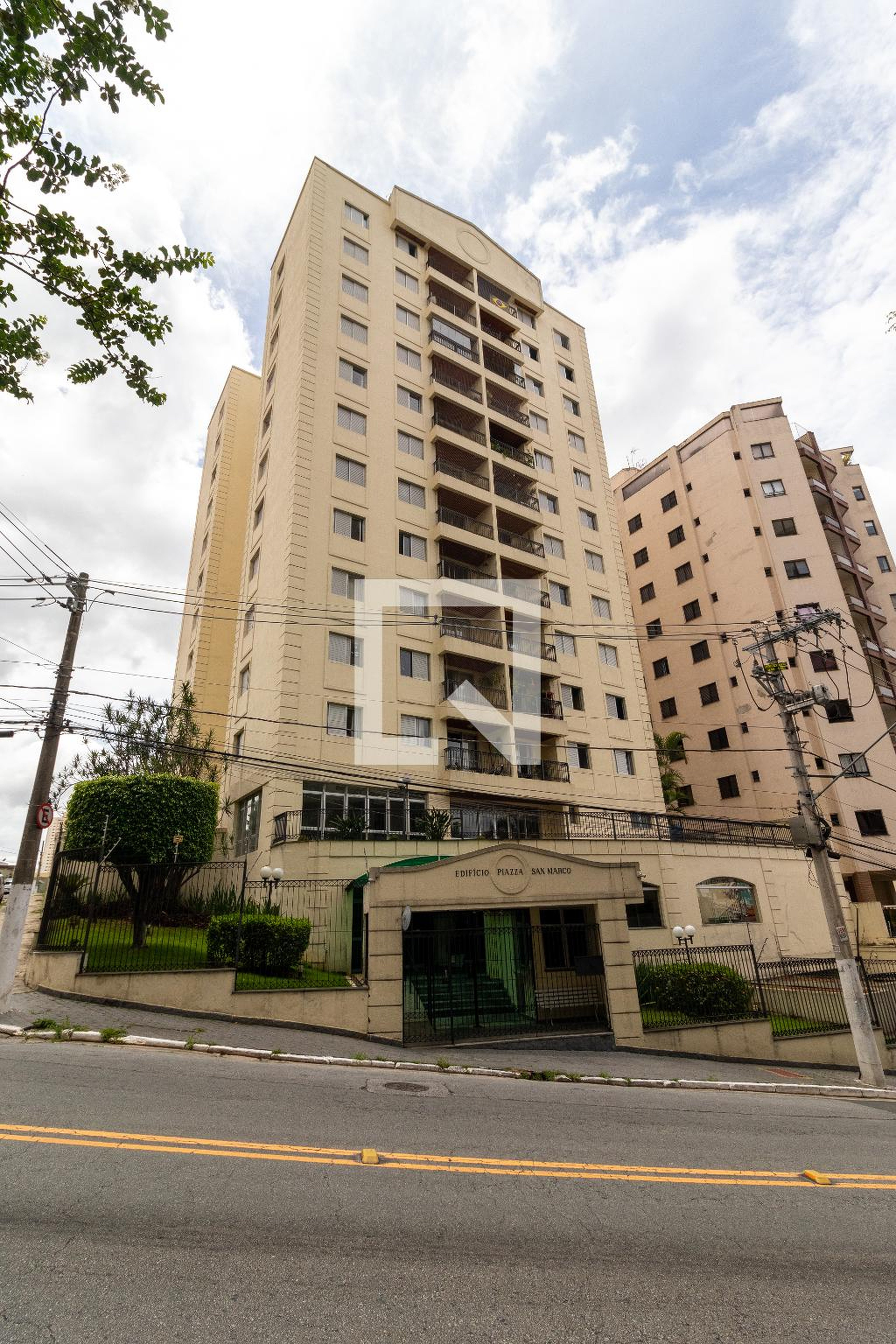 Fachada do Condomínio Edifício Piazza San Marco