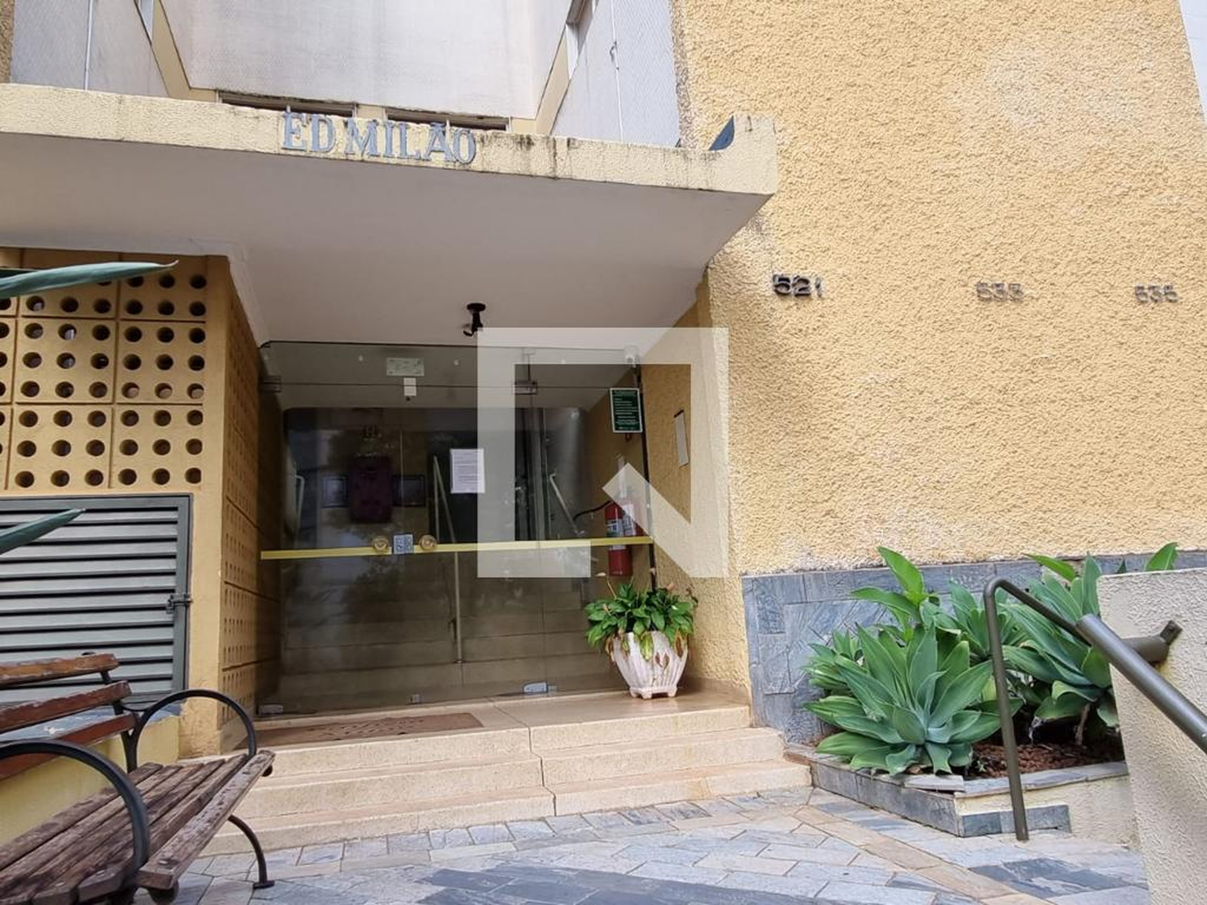 Fachada do Prédio Edifício Milão