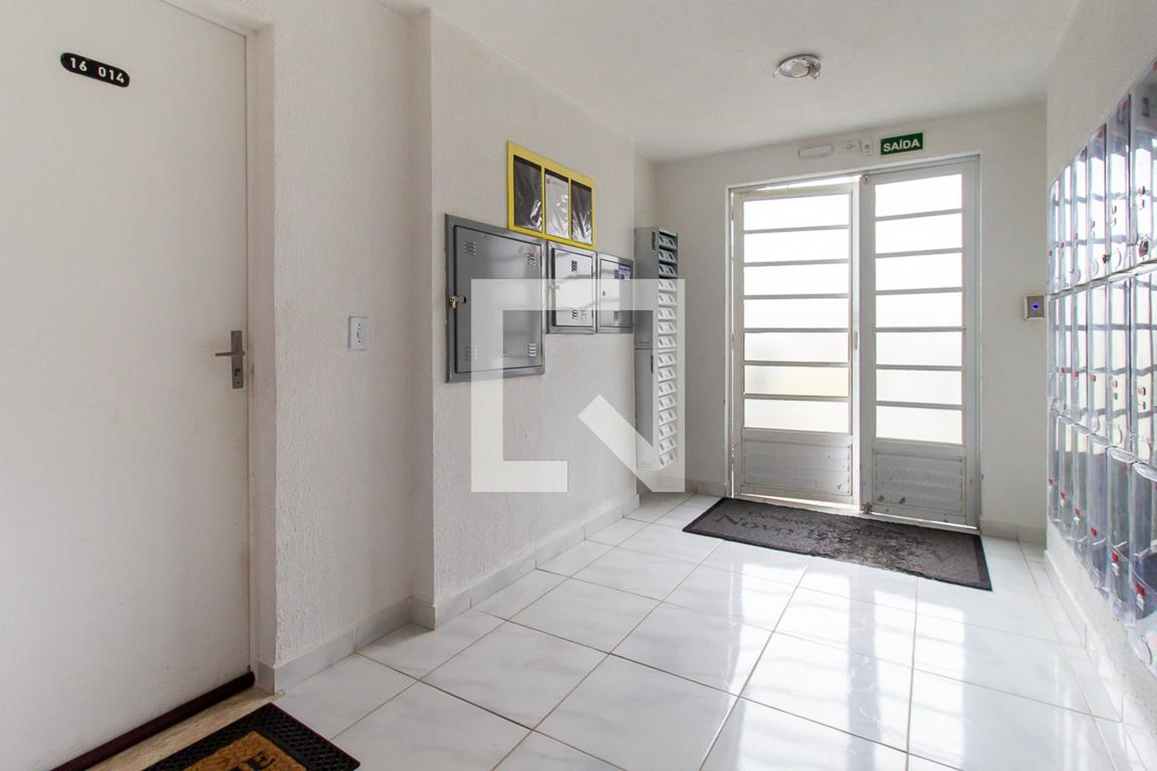 Hall de entrada - Residencial Novo Bairro